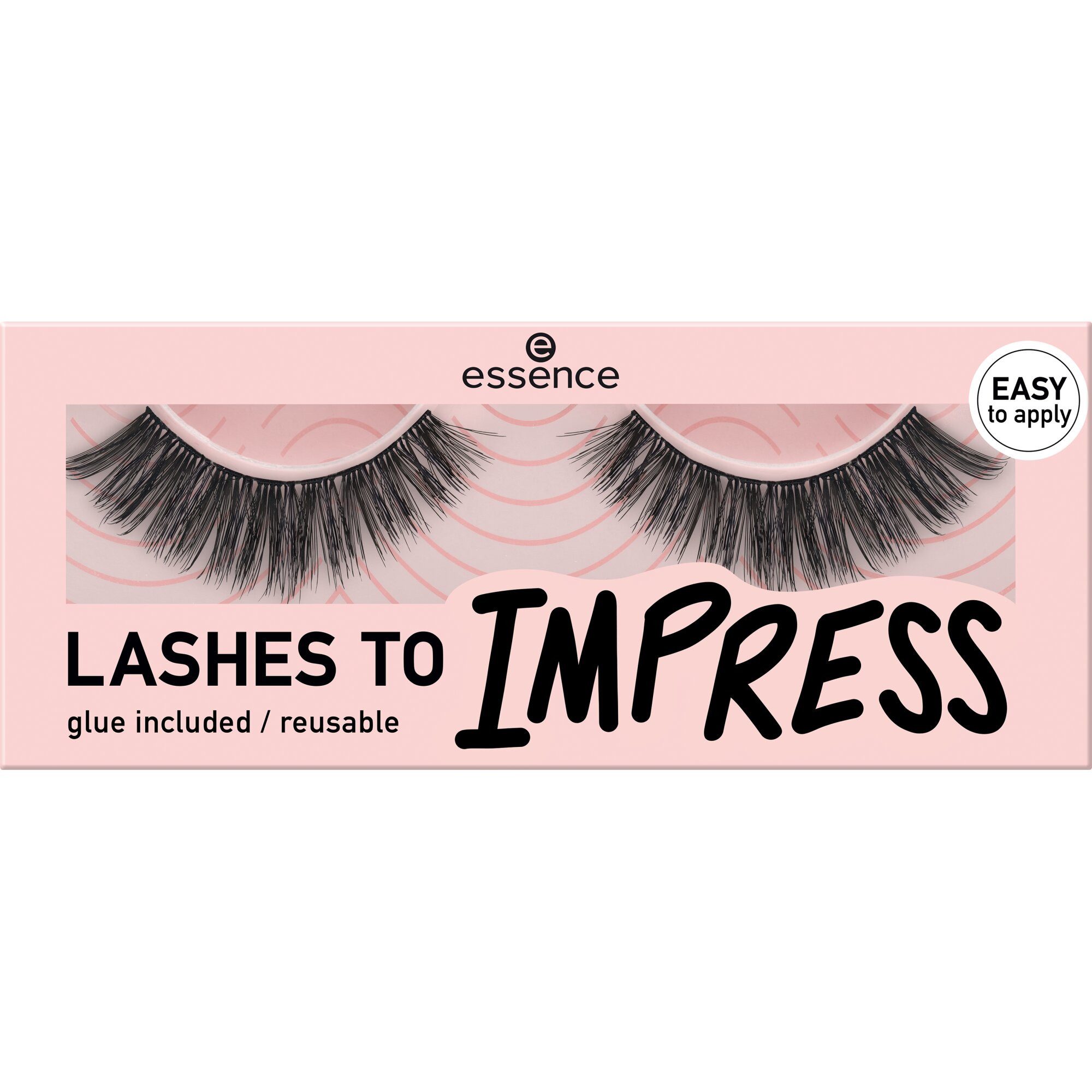 Essence Bandwimpern LASHES TO IMPRESS, Set, 3 tlg.