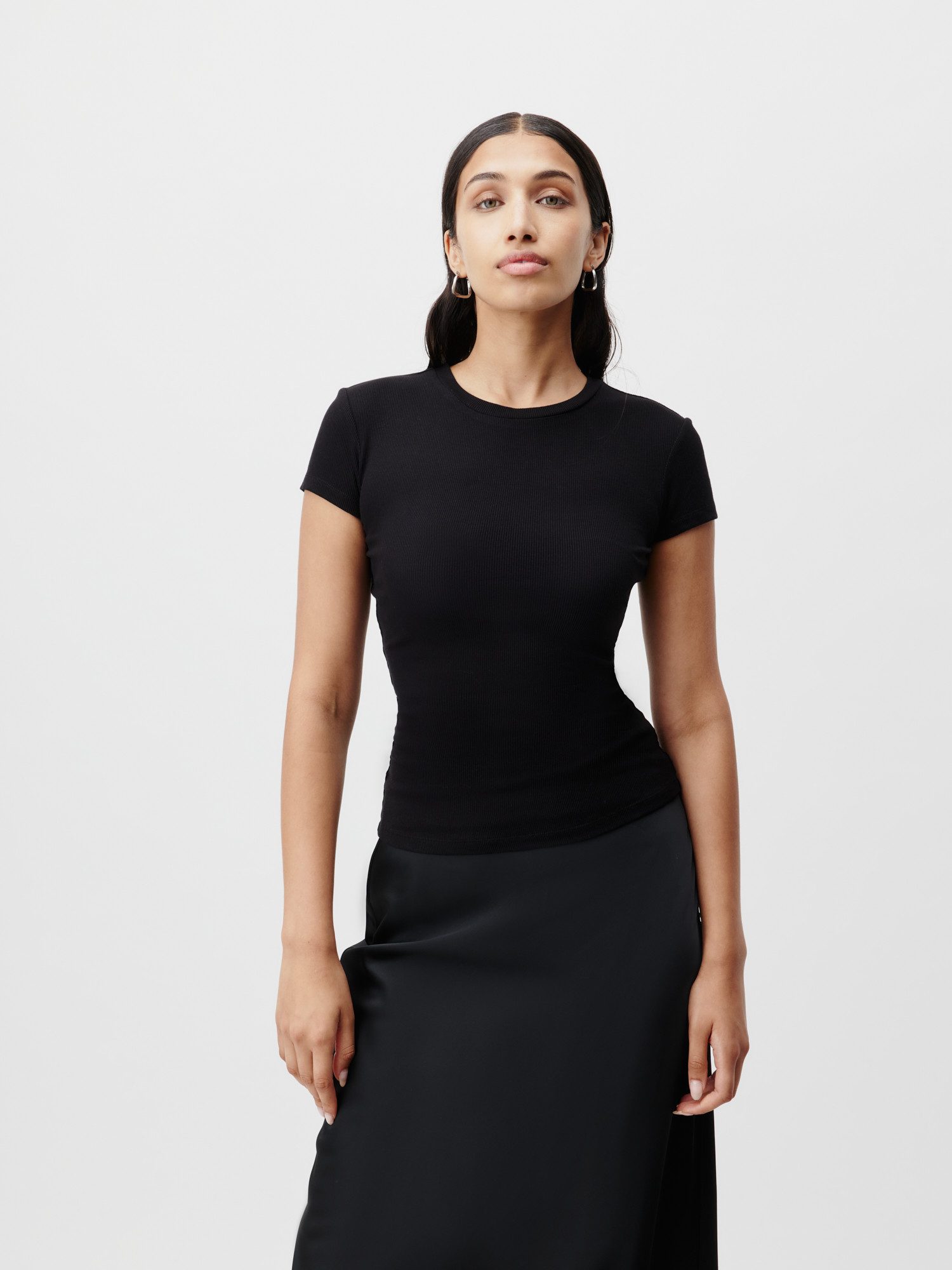 LeGer T-Shirt Cindy, LeGer by Lena Gercke Figurbetont mit Rundhalsausschnit günstig online kaufen