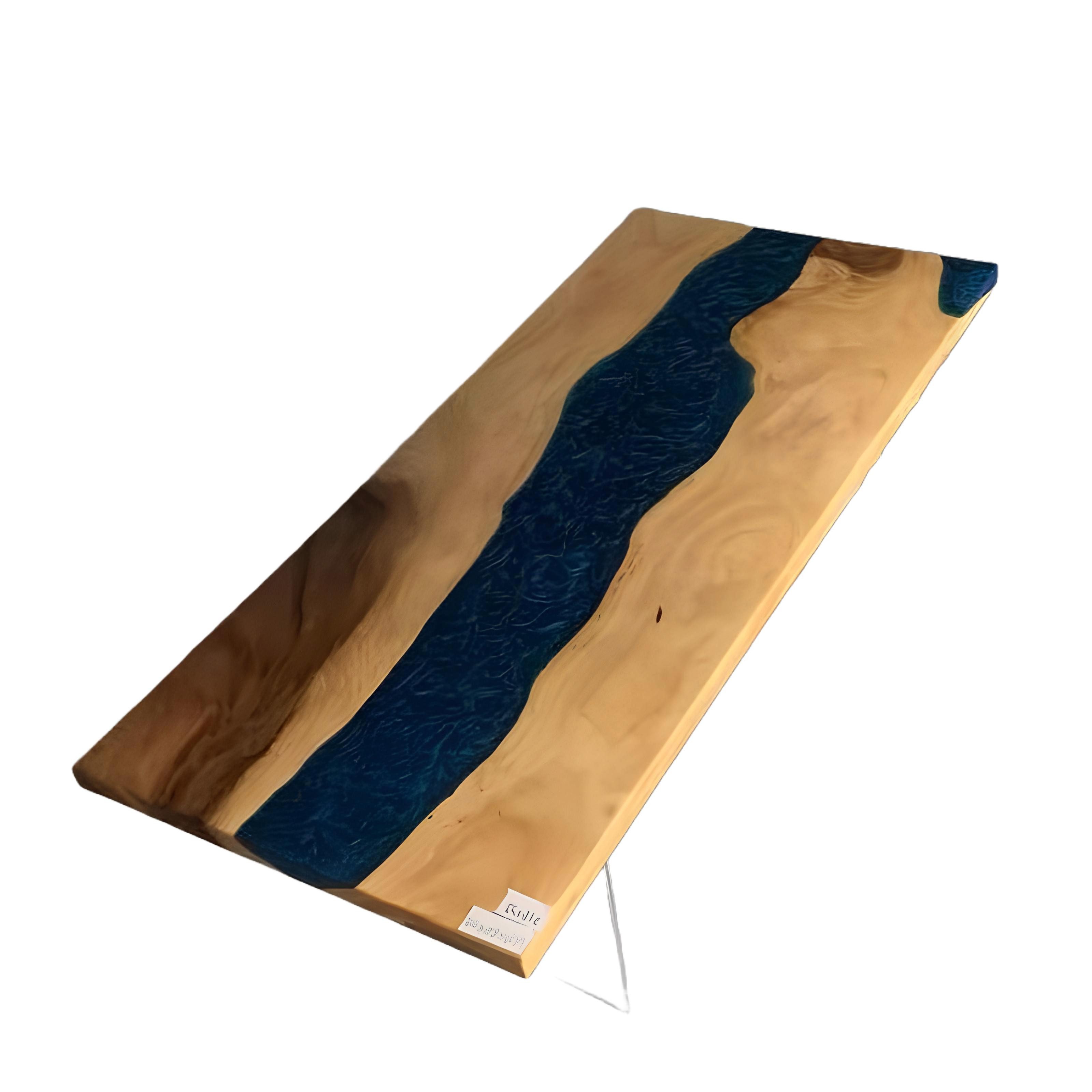 Xlmoebel Esstisch Neuer Esstisch aus echtem Holz mit Flusstisch-Design und massivem (1-St., Esstisch), Hergestellt in Europa