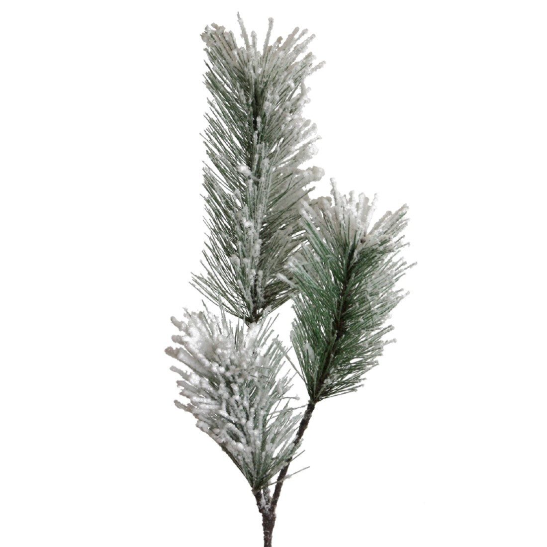 Kunstzweig Künstlicher TANNENZWEIG beschneit, glitzernd, ca. 47cm. BESCHNEIT, Floratexx GmbH, Höhe 47.00 cm