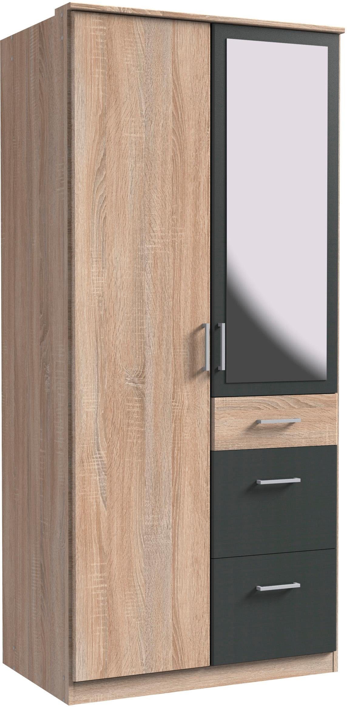 Wimex Kleiderschrank "Click", mit Spiegel günstig online kaufen