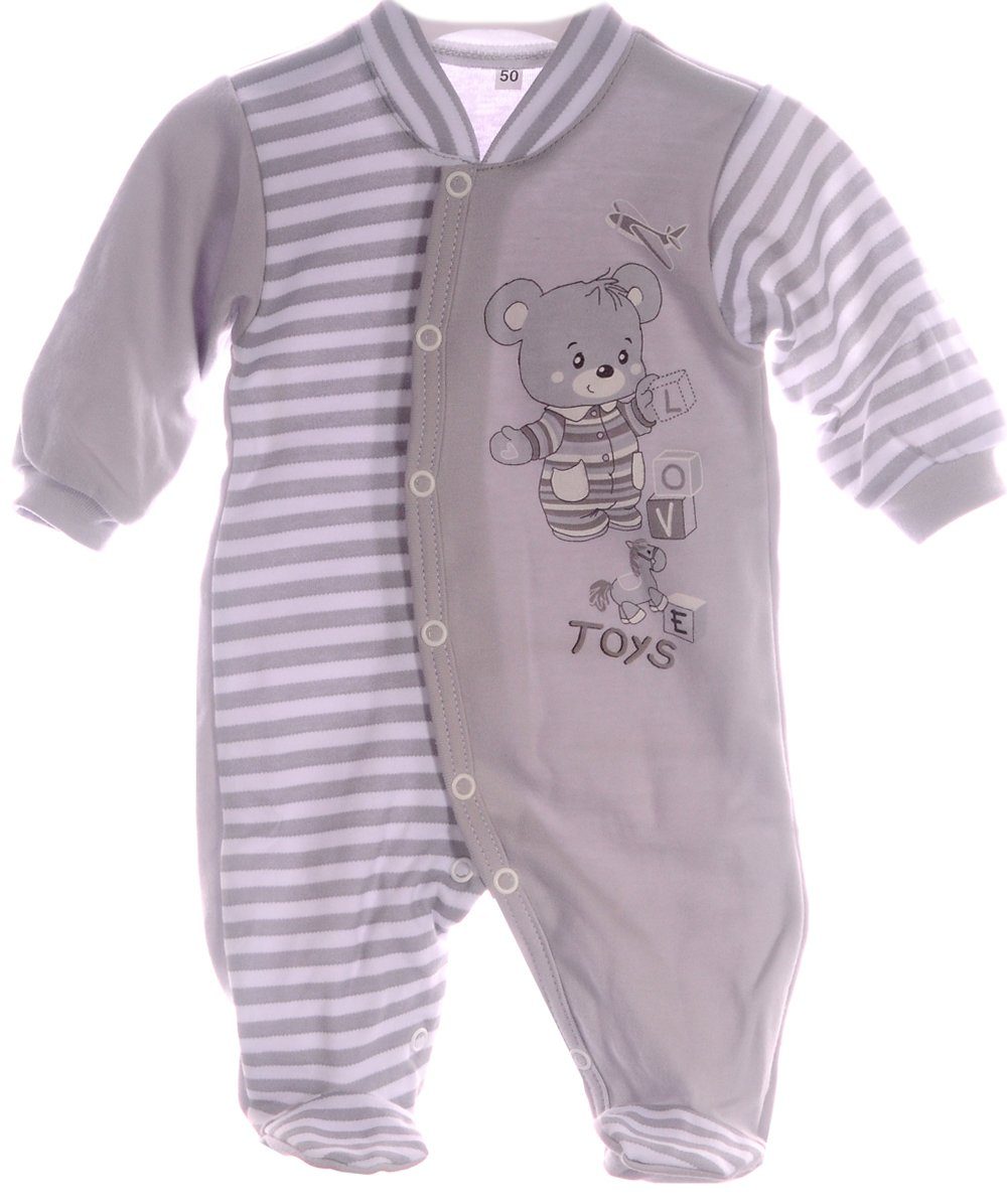 La Bortini Strampler Strampler Overall Baby Schlafanzug 44 50 56