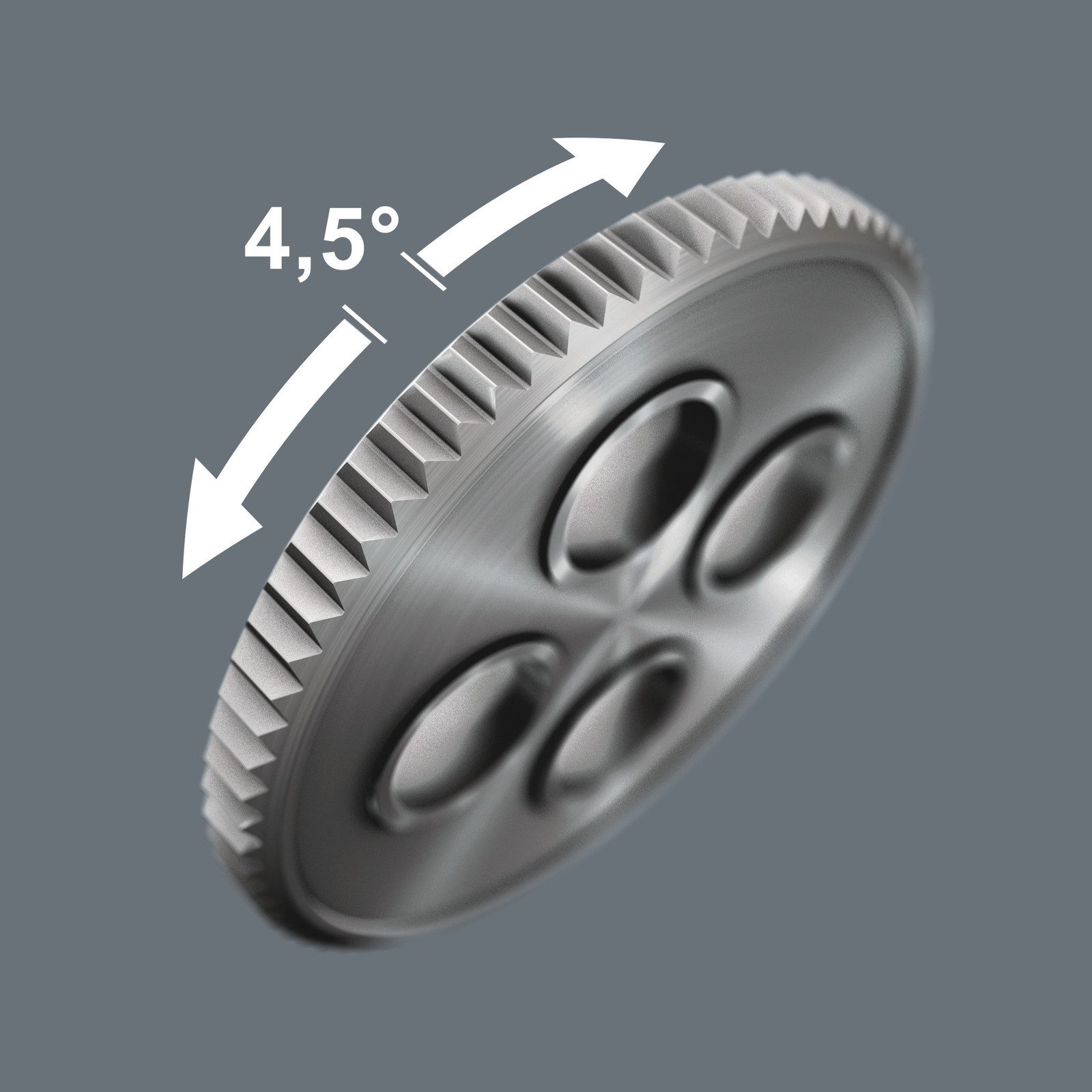 Ratsche Wera 8100 SA 15 Zyklop Comfort Knarrensatz Umschalthebel 1/4"-Antrieb