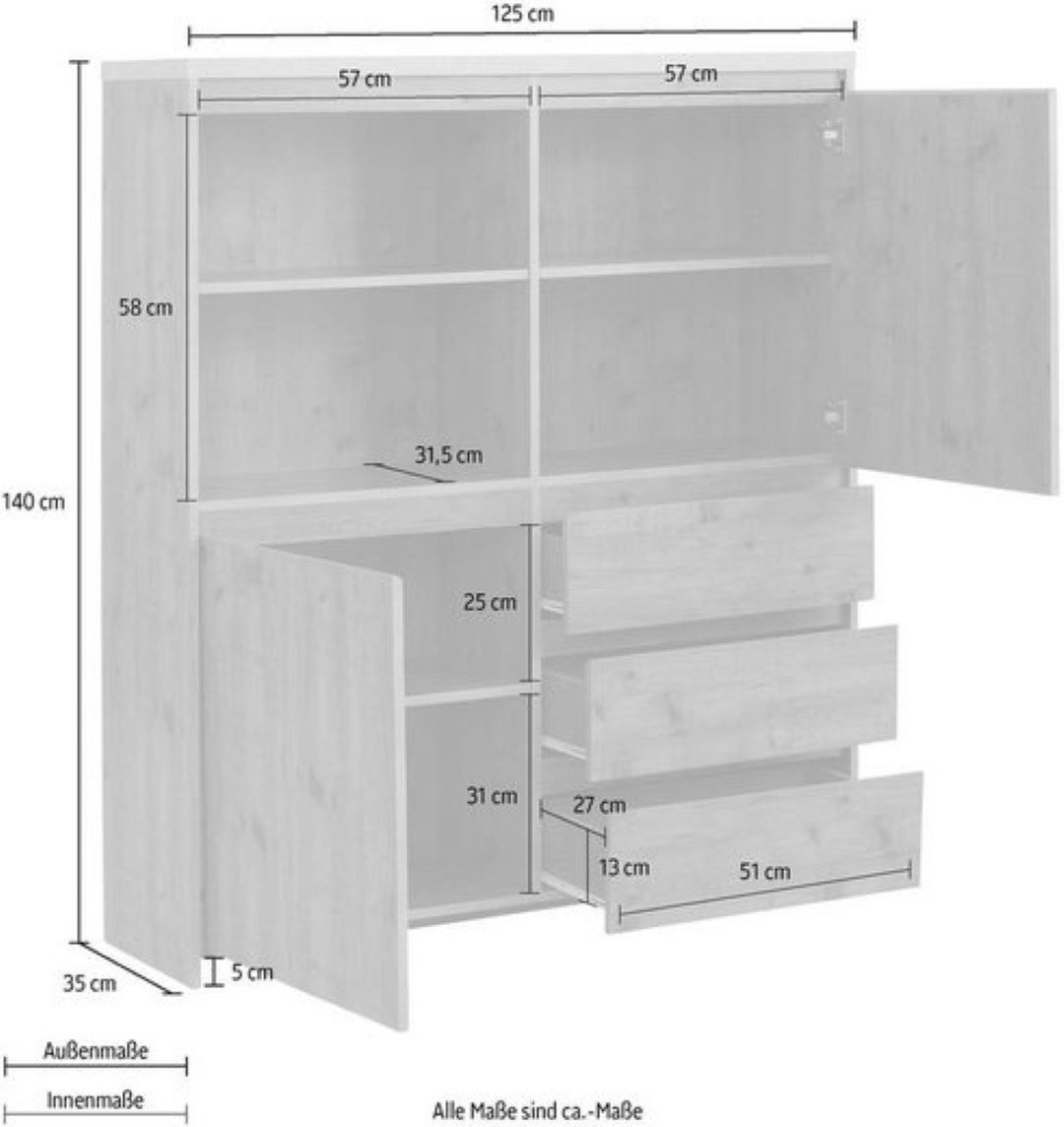 Highboard Lolland