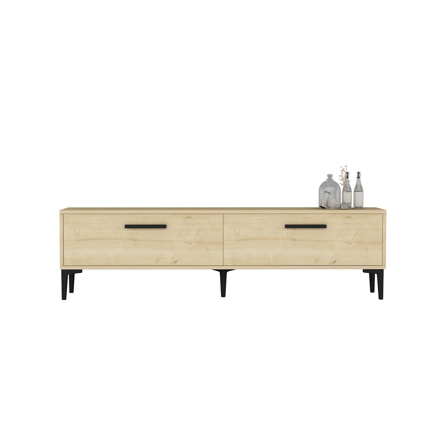 Schränke, cm, Melaminbeschichtete Skye Decor TV-Schrank Partikelplatte 45x150x29,6 100%