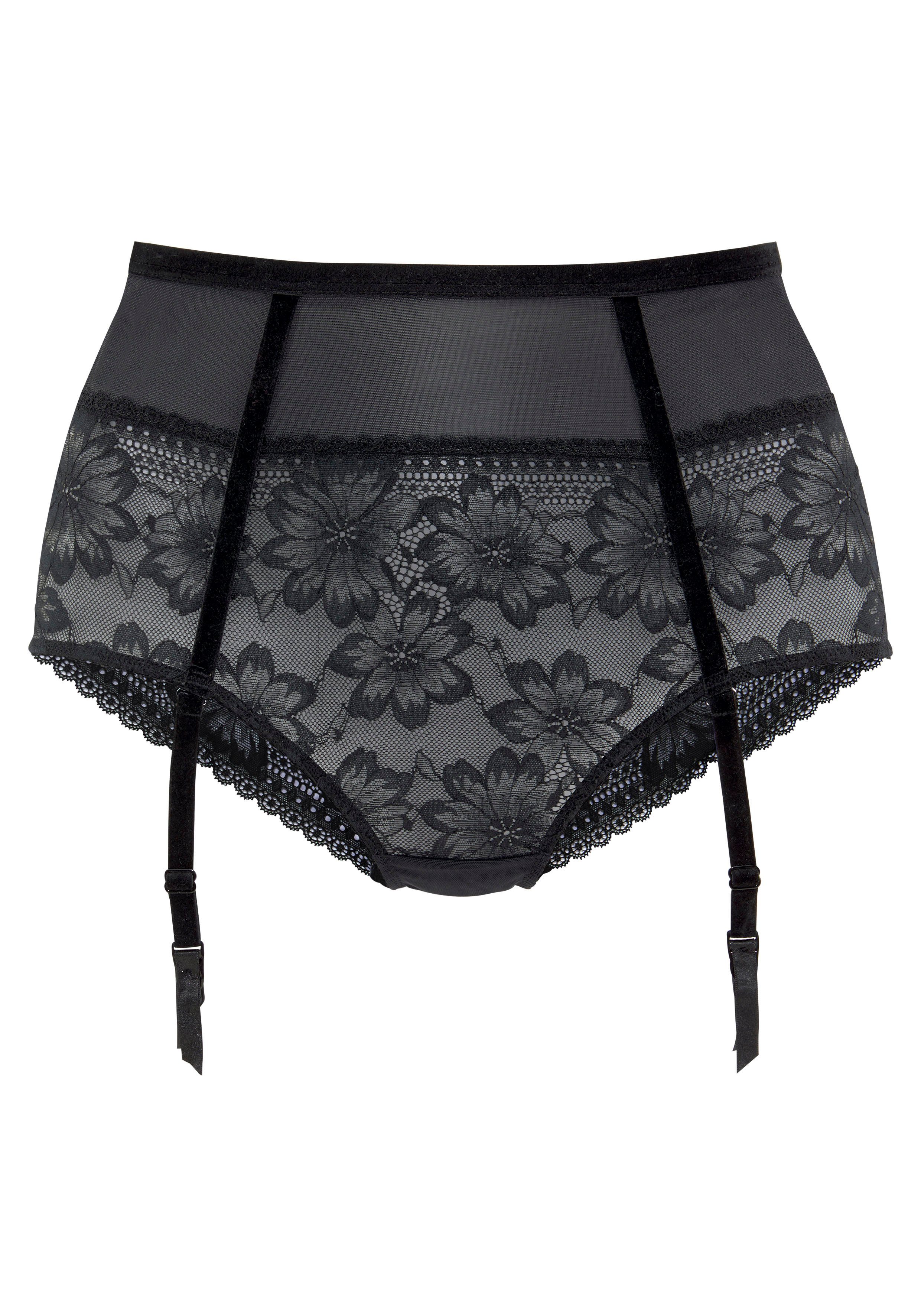 petite fleur gold High-Waist-Slip Seduction mit abnehmbaren Strapsen. € 29,99