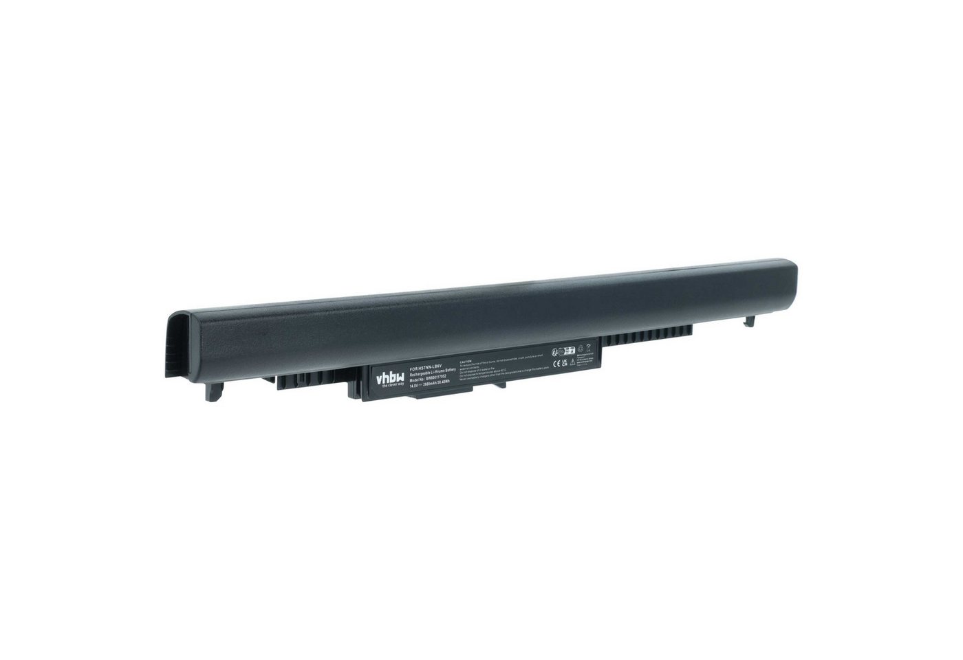 vhbw Akku Ersatz für HP HS04, 807612-831, 807956-001, HS03031, 807957-001, Laptop-Akku Akku Li-Ion 2600 mAh (14,8 V, 1 St), Leistungsfähiger Austausch-Akku für Notebook, Wiederaufladbar, Jede