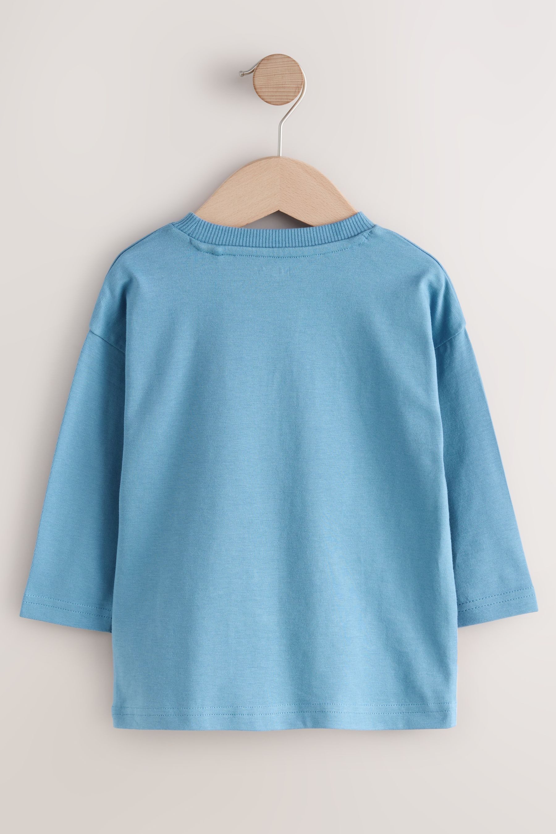 Next Langarmshirt Langärmeliges Shirt mit Applikation günstig online kaufen