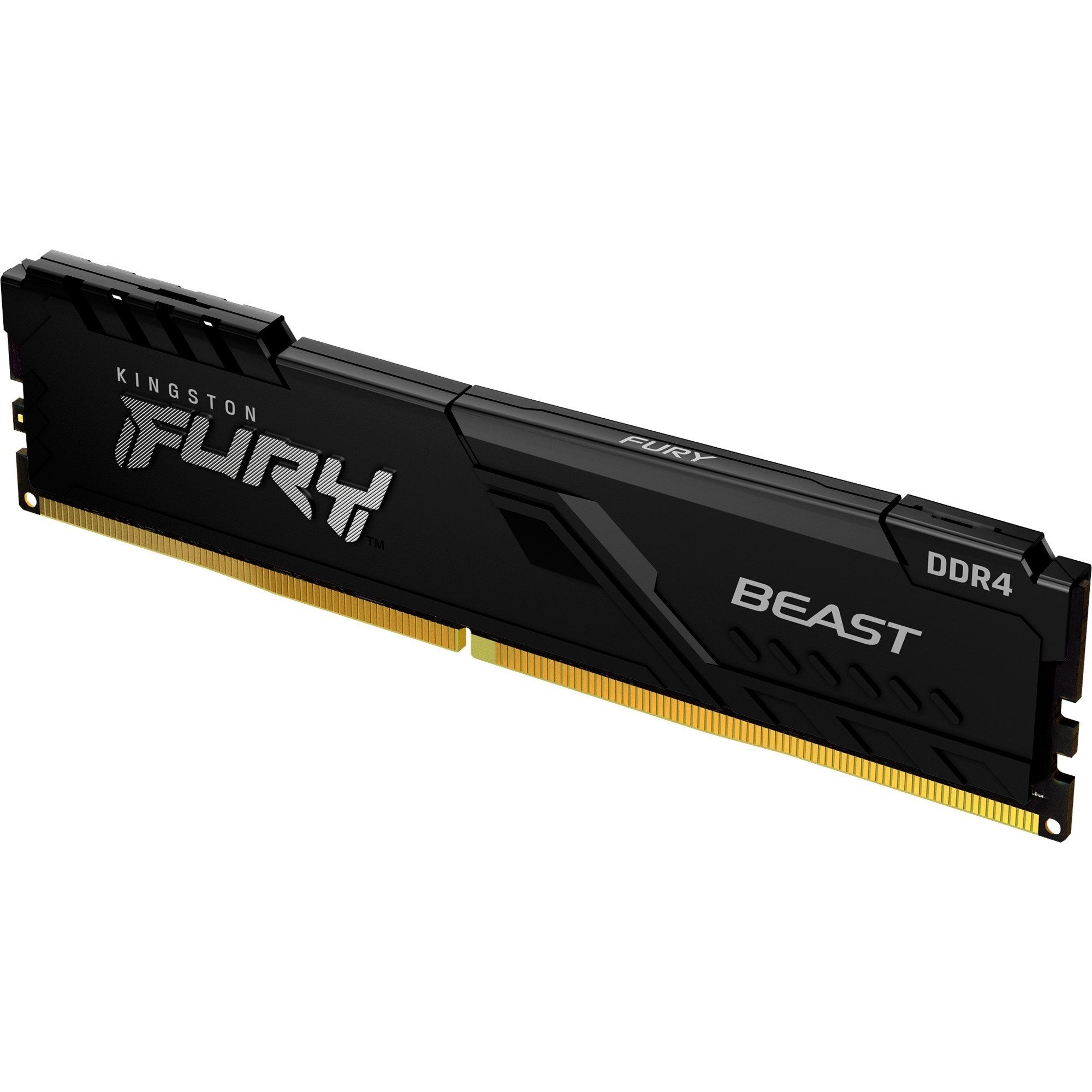 Kingston FURY Beast 8GB RAM DDR4-3600 Single (1x8GB) CL16 PC-Arbeitsspeicher (Hochleistungs-DDR4 für schnelle Reaktion und stabile Nutzung)