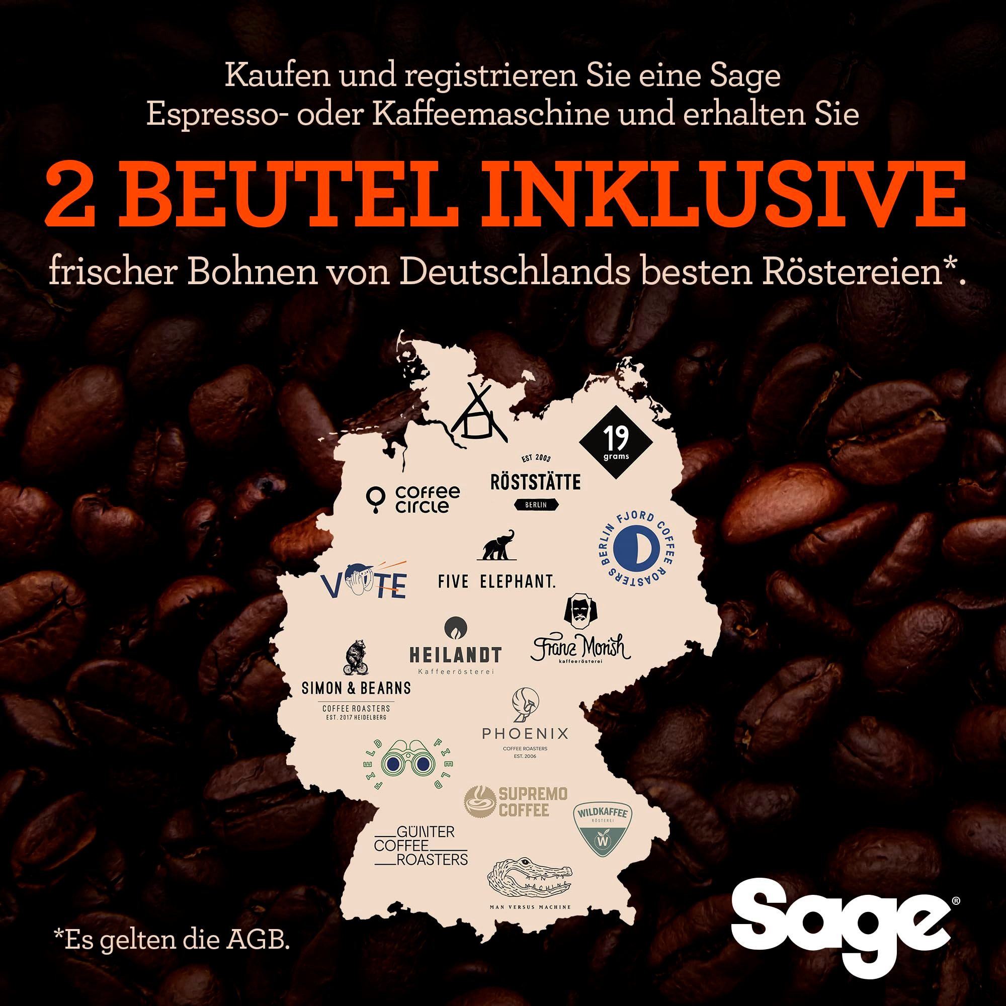 Sage Kaffeemühle Sage The Smart Grinder Pro Kaffeemühle