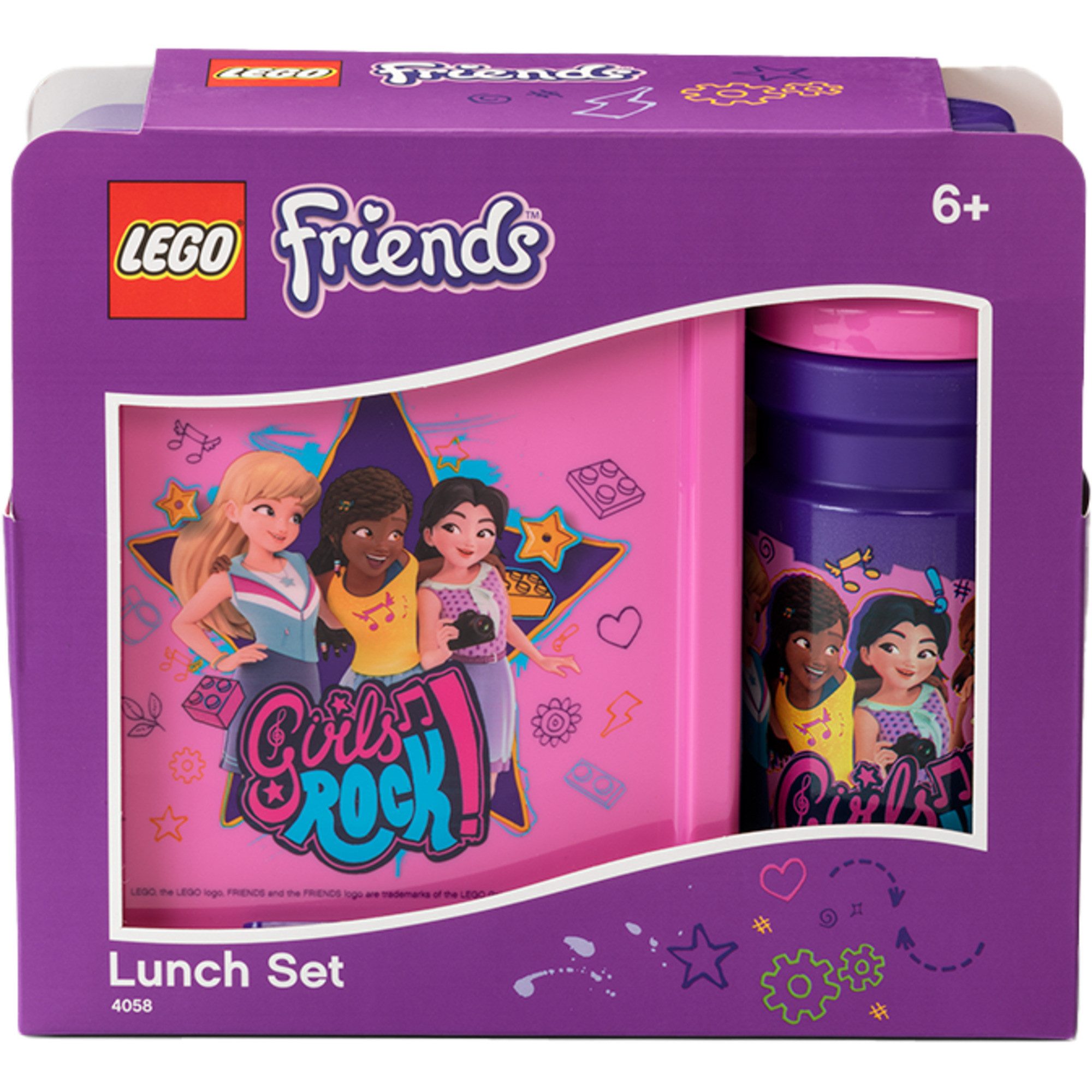 Room Copenhagen Frischhaltedose Room Copenhagen LEGO Lunch-Box Set Friends