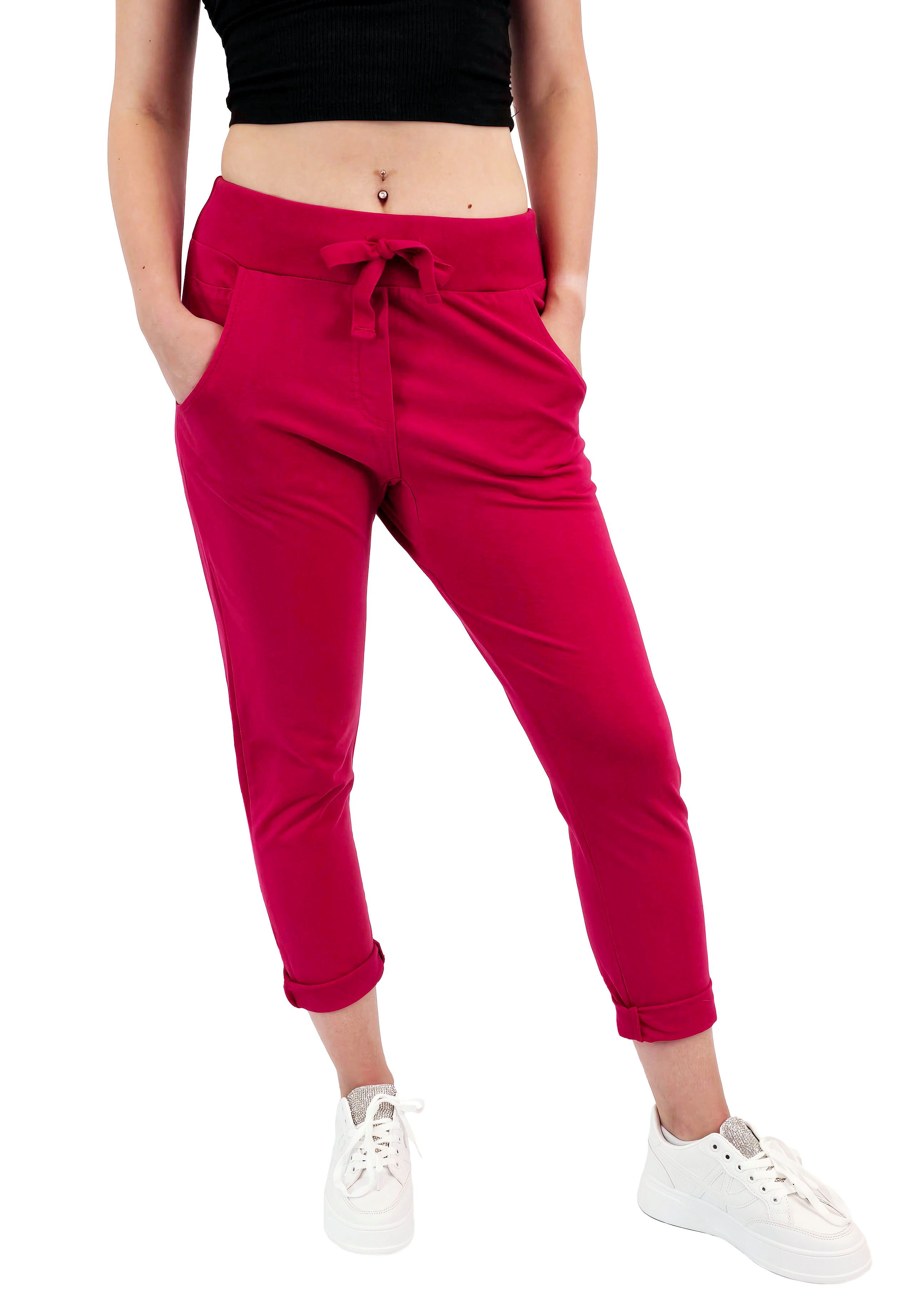 Wendy Trendy Jogger Pants Damen Jogger Hose Baggy in vielen verschiedenen Farben