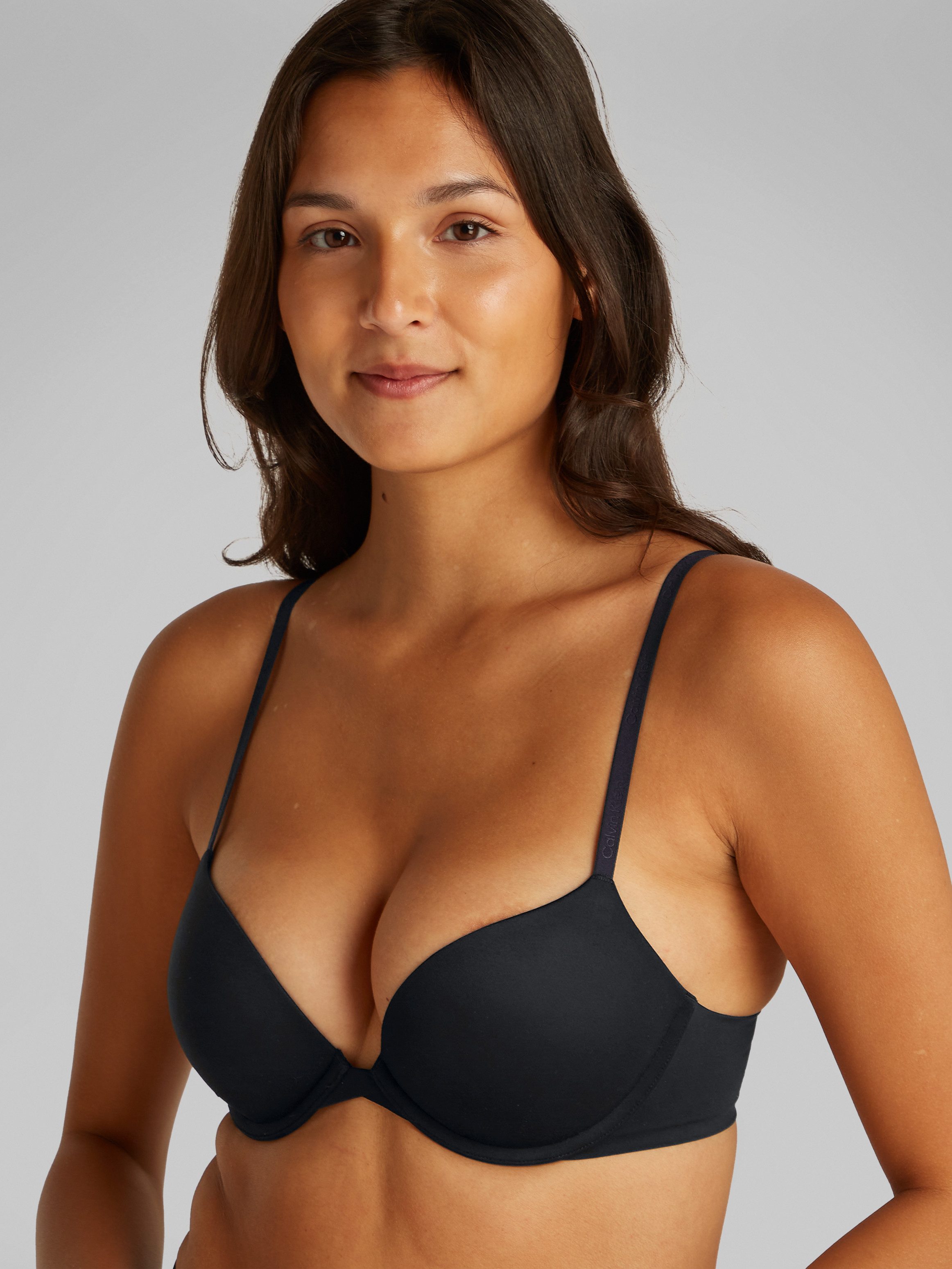 Calvin Klein Underwear Push-up-BH PUSH UP PLUNGE mit glattem Finish
