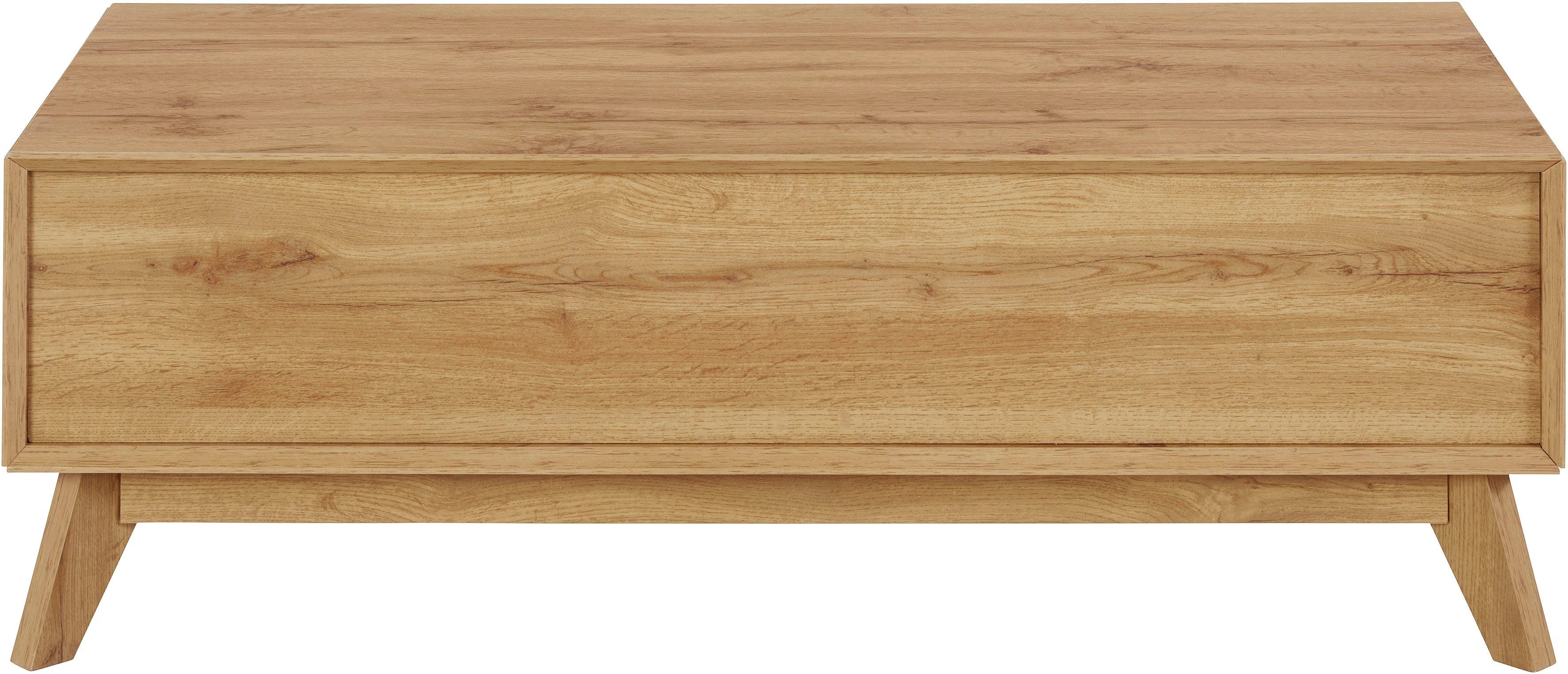 andas Couchtisch Pandrup, mit 2 Schubkasten, in verschiedenen Farben erhält günstig online kaufen