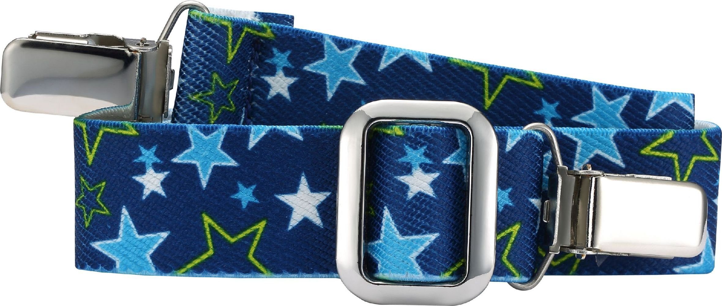 Playshoes Stoffgürtel Elastik-Gürtel Clip Sterne