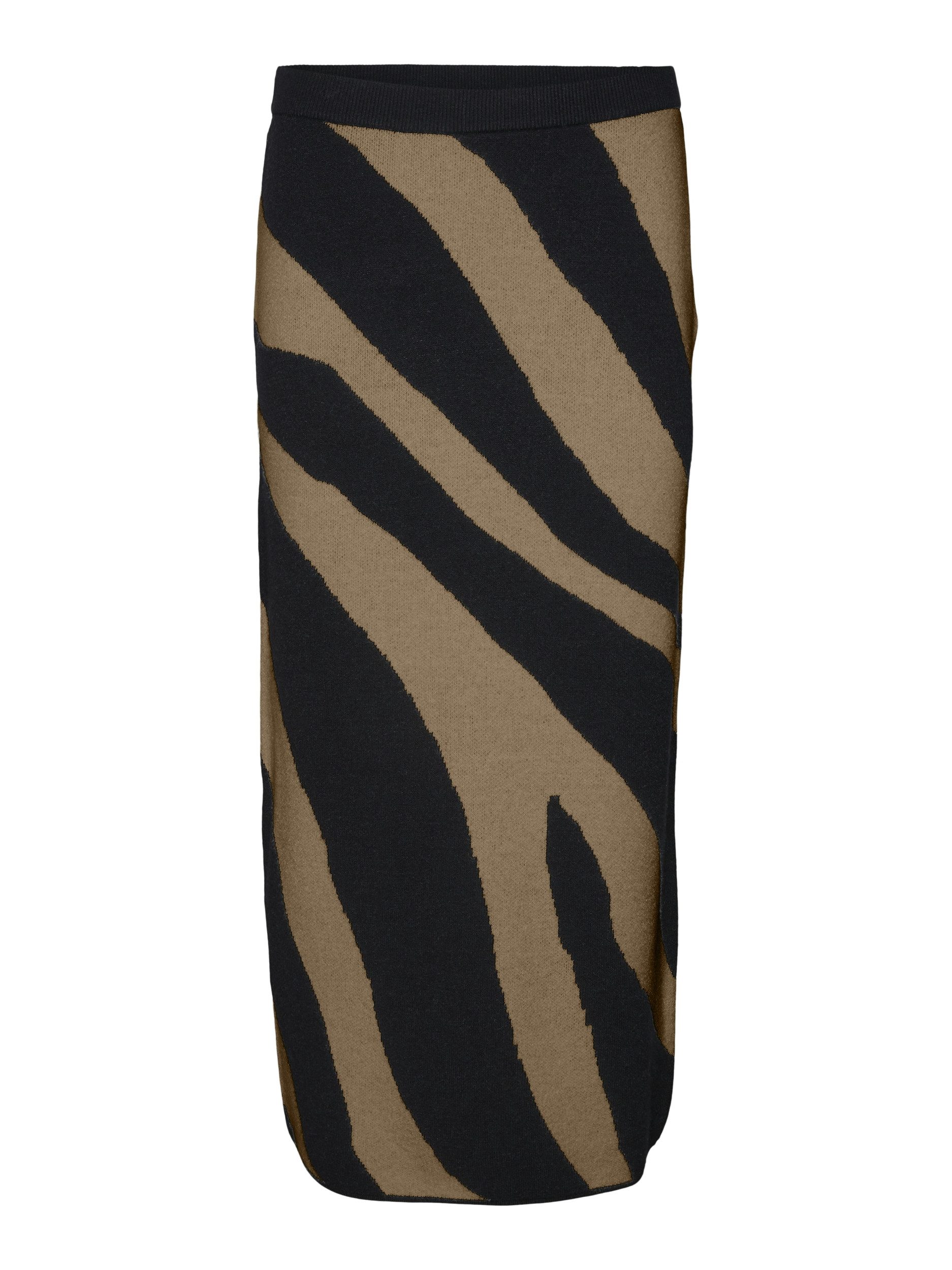 Vero Moda Bleistiftrock VMNANCY NW 7/8 SKIRT BOO Black/Silver lurex