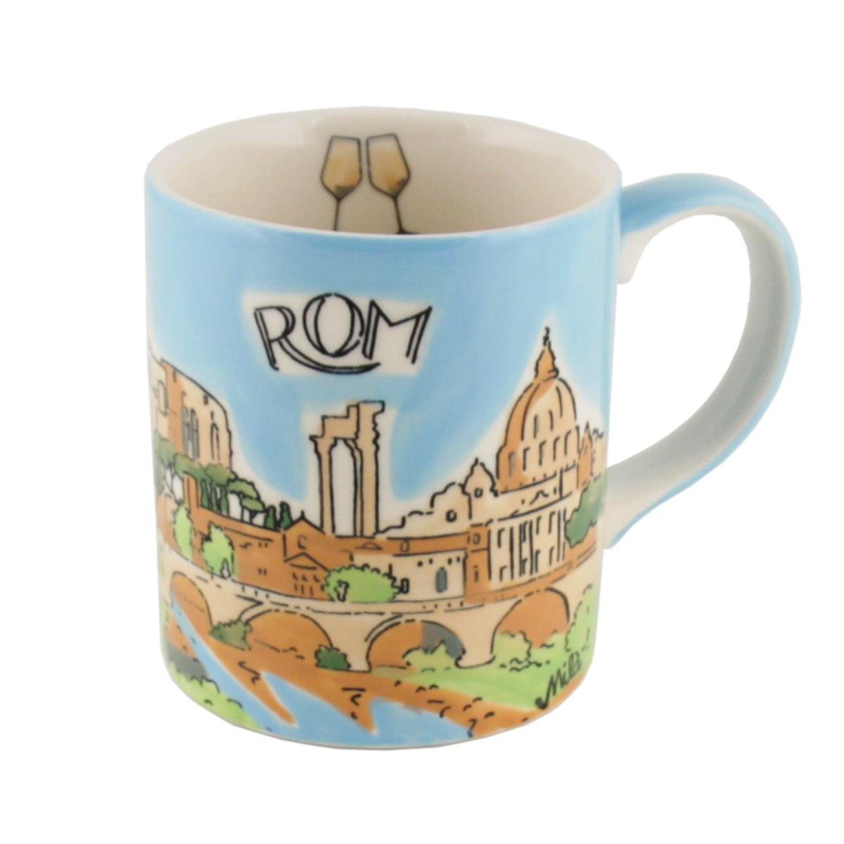 Mila Becher Mila Keramik Städte-Becher Rom, Keramik