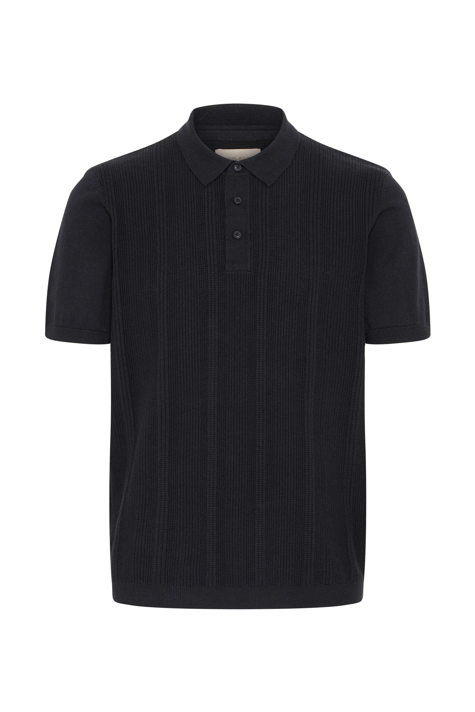 Blend Kurzarmshirt BHBaron Stilvolles Feinstrick-Poloshirt mit strukturiert günstig online kaufen