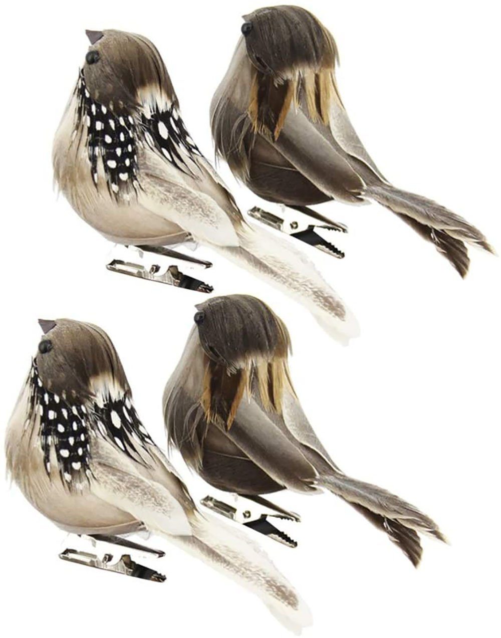 Deko Schaum Vogel Figur aus Künstliche Feder Dekovögel Produktverschönerung 
