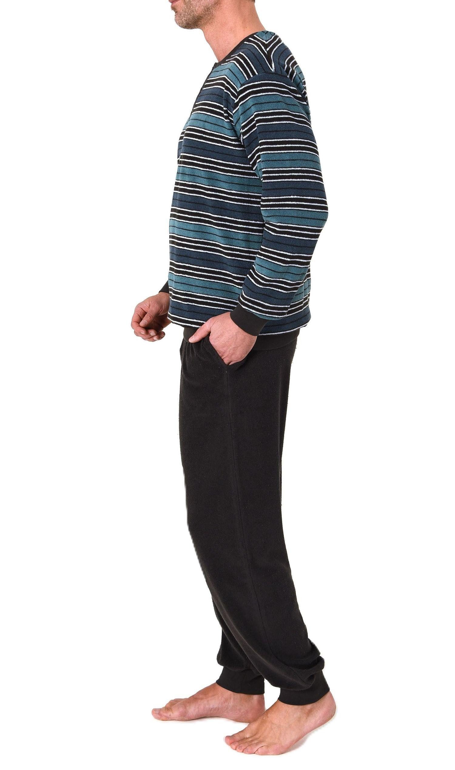 Normann Pyjama Herren Schlafanzug Pyjama Frottee Qualität – auch in Übergrößen – Bild 4 von 5