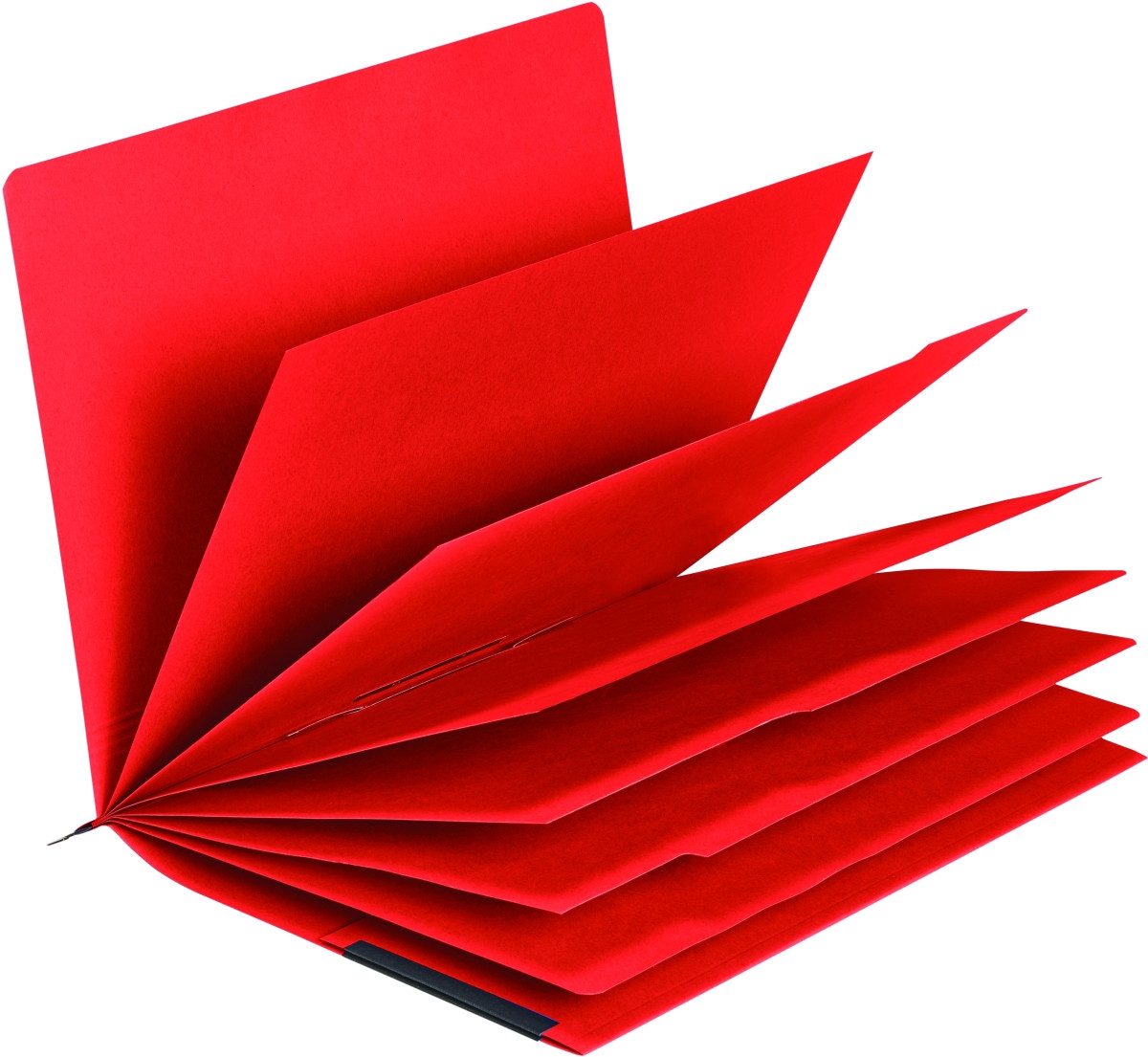 Hefter Mehrfachhängehefter UniReg 6 Trennblätter 5 Heftungen 1 Tasche rot