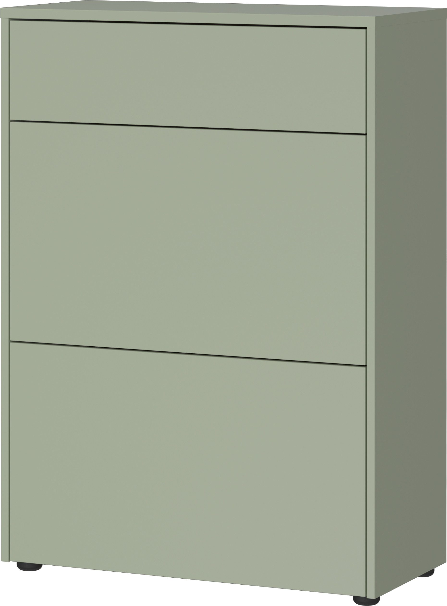 GERMANIA Schuhschrank Binetto (1-St) Garderobenschr., mit Schubl., Push-to-open, verstellb. Böden, B: 70cm