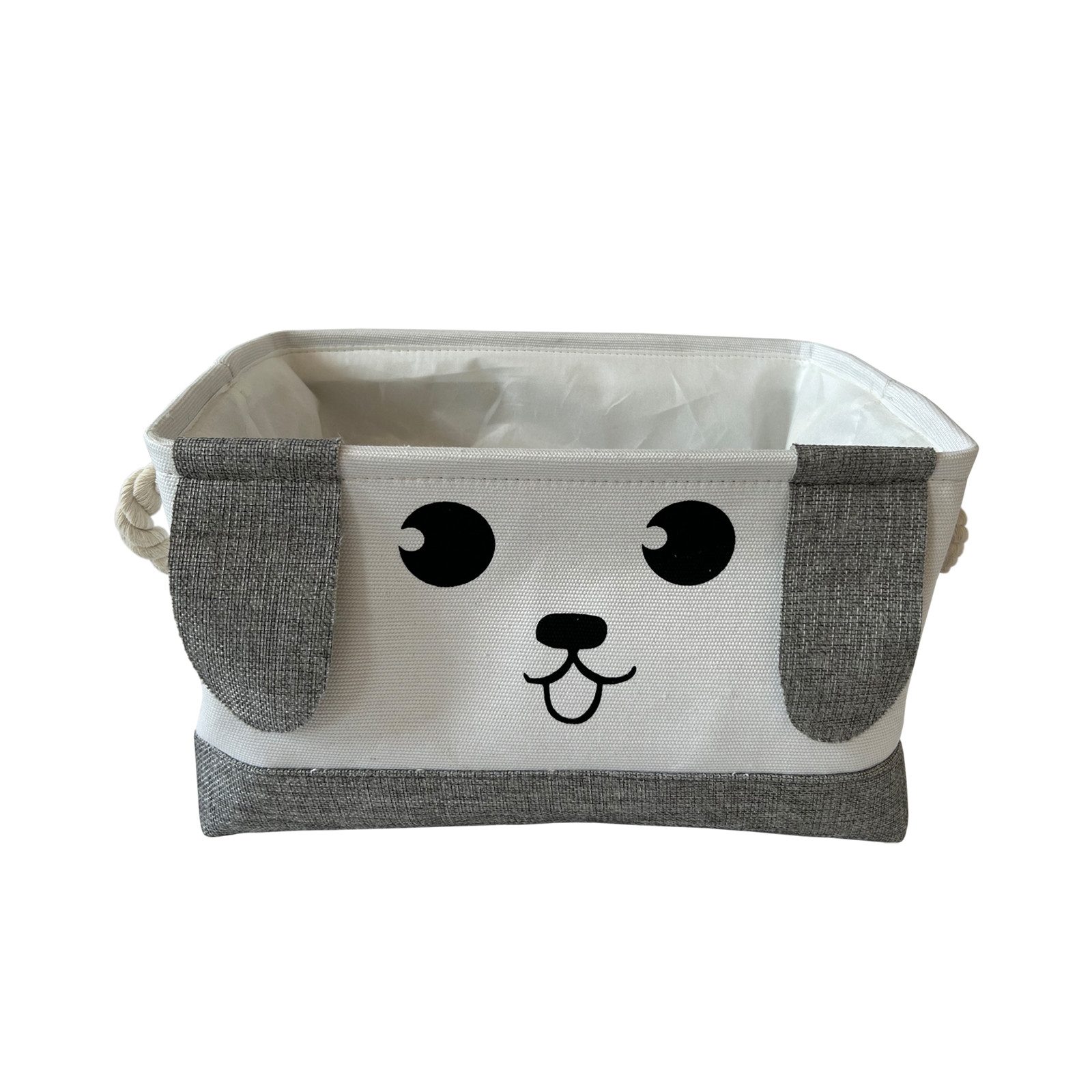 HTI-Living Aufbewahrungskorb Aufbewahrungskorb Hase eckig (Stück, 1 St., 1 Aufbewahrungskorb), Aufbewahrungsbox Tiermotiv Kinderzimmer