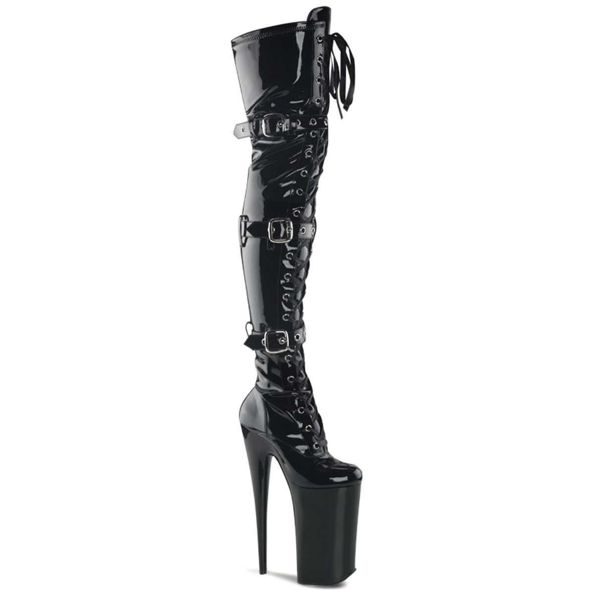 Pleaser Sale BEYOND-3028 Pleaser High-Heels Overkneestiefel günstig online kaufen
