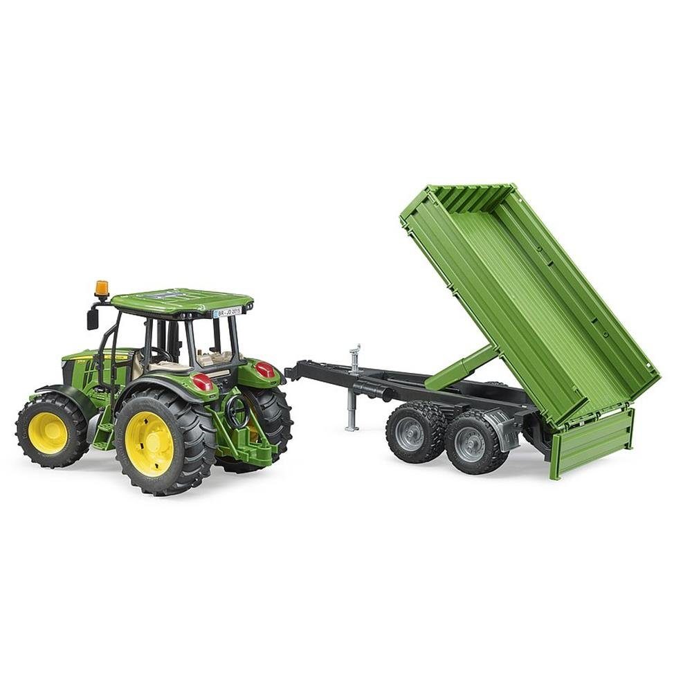 Bruder® Spielzeug-Traktor 02108 John Deere 5115M, mit Bordwandanhänger, 1:1 günstig online kaufen