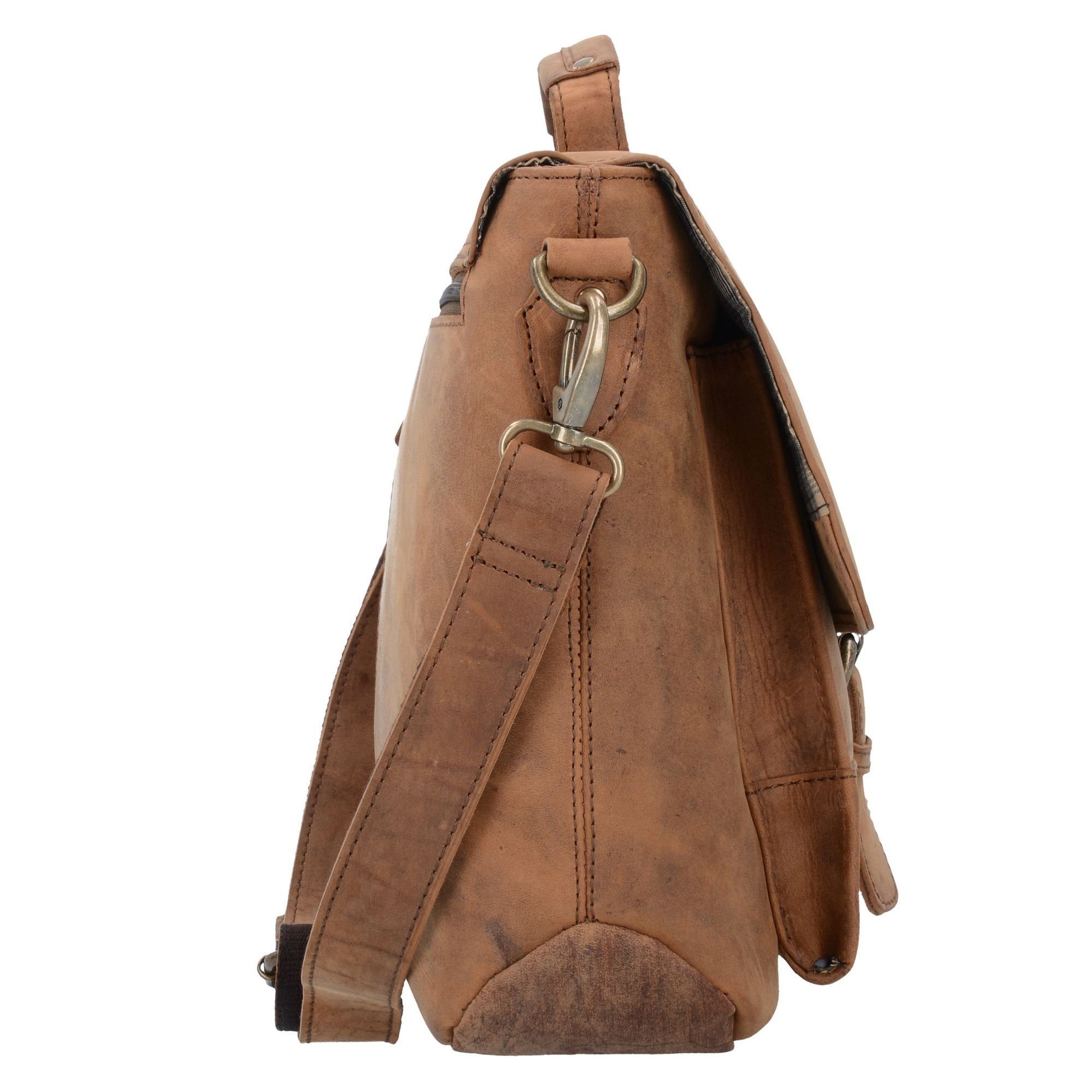 Harold's Aktentasche Antic, Leder