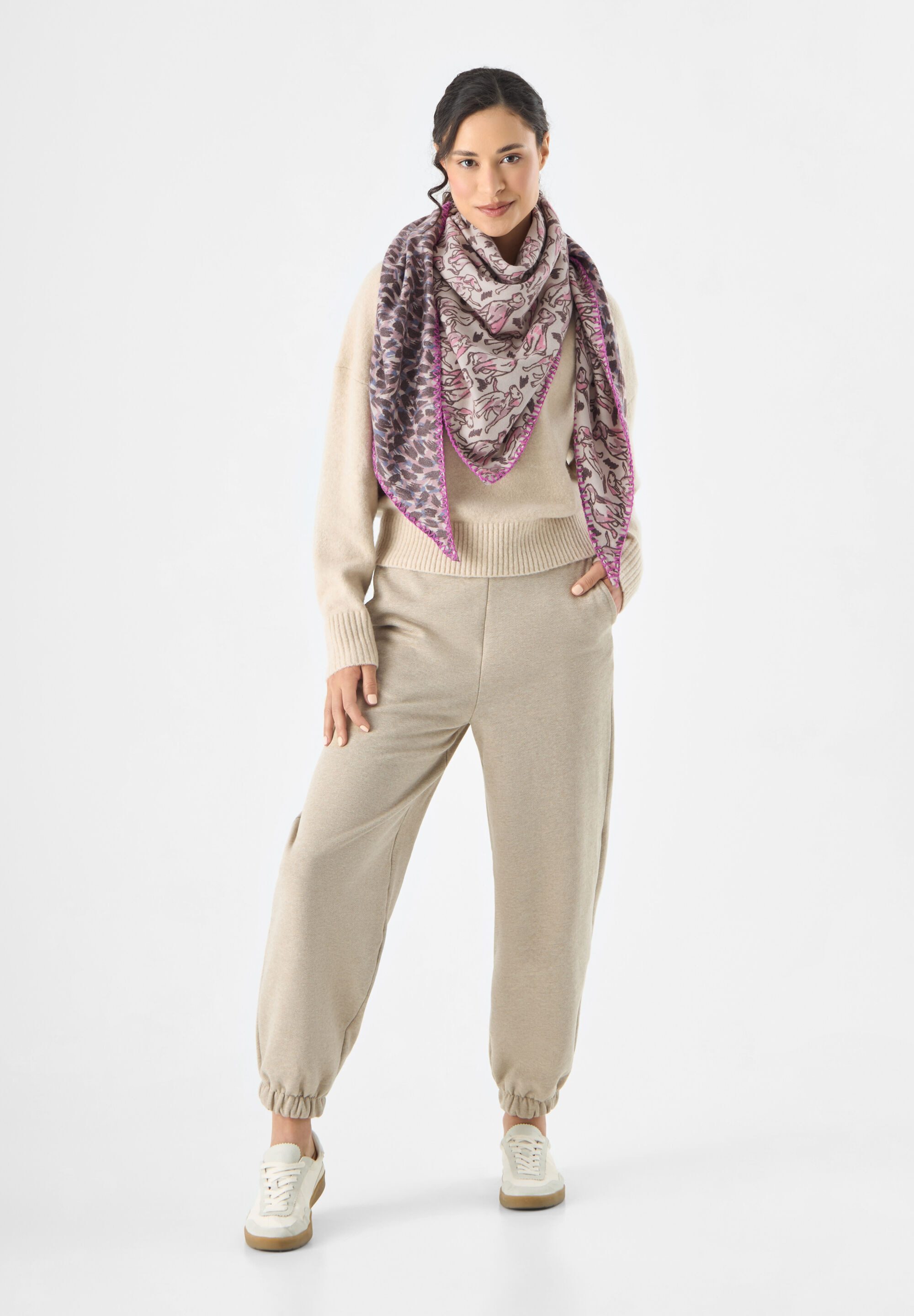 Codello Dreieckstuch, (1-St), Leomuster modern