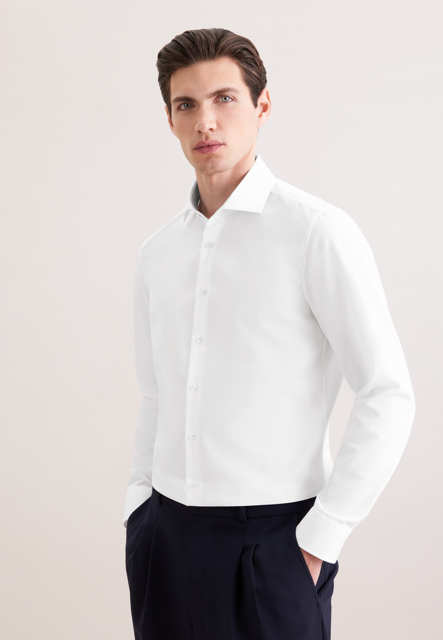 Businesshemd Schwarze Rose