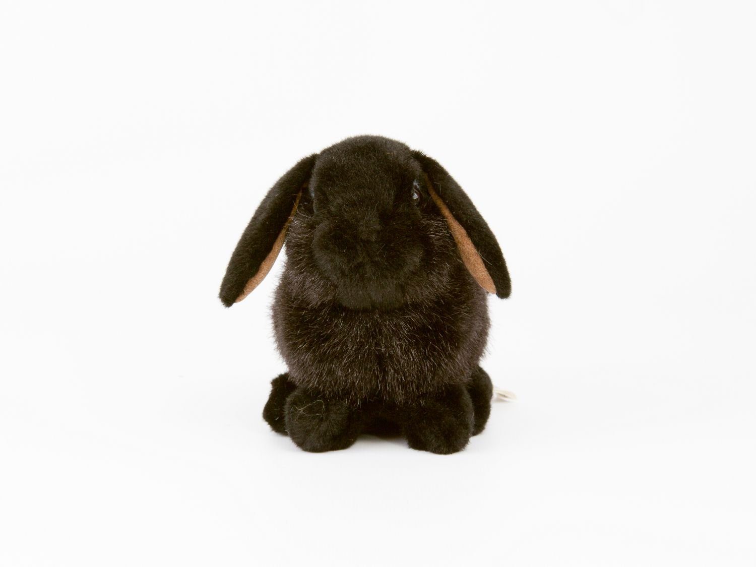 Kösen Kuscheltier Kösen Hase Zwergwidder schwarz 18 cm Stofftier