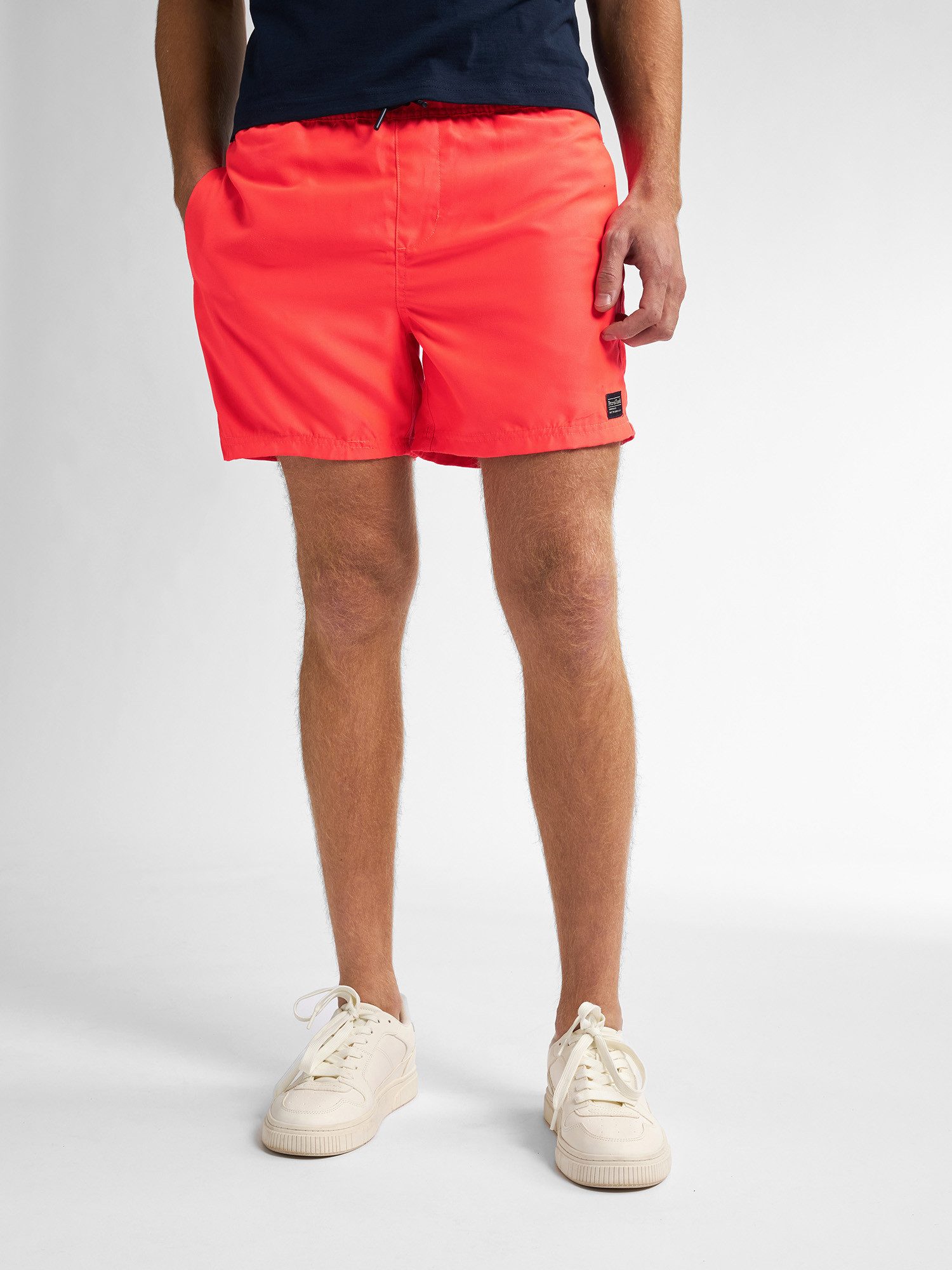 Petrol Industries Badehose mit kontrastfarbenem Kordelzug günstig online kaufen