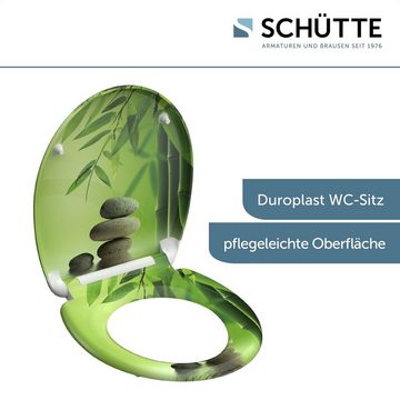 Schütte WC-Sitz Stone, Duroplast, mit Absenkautomatik und Schnellverschluss