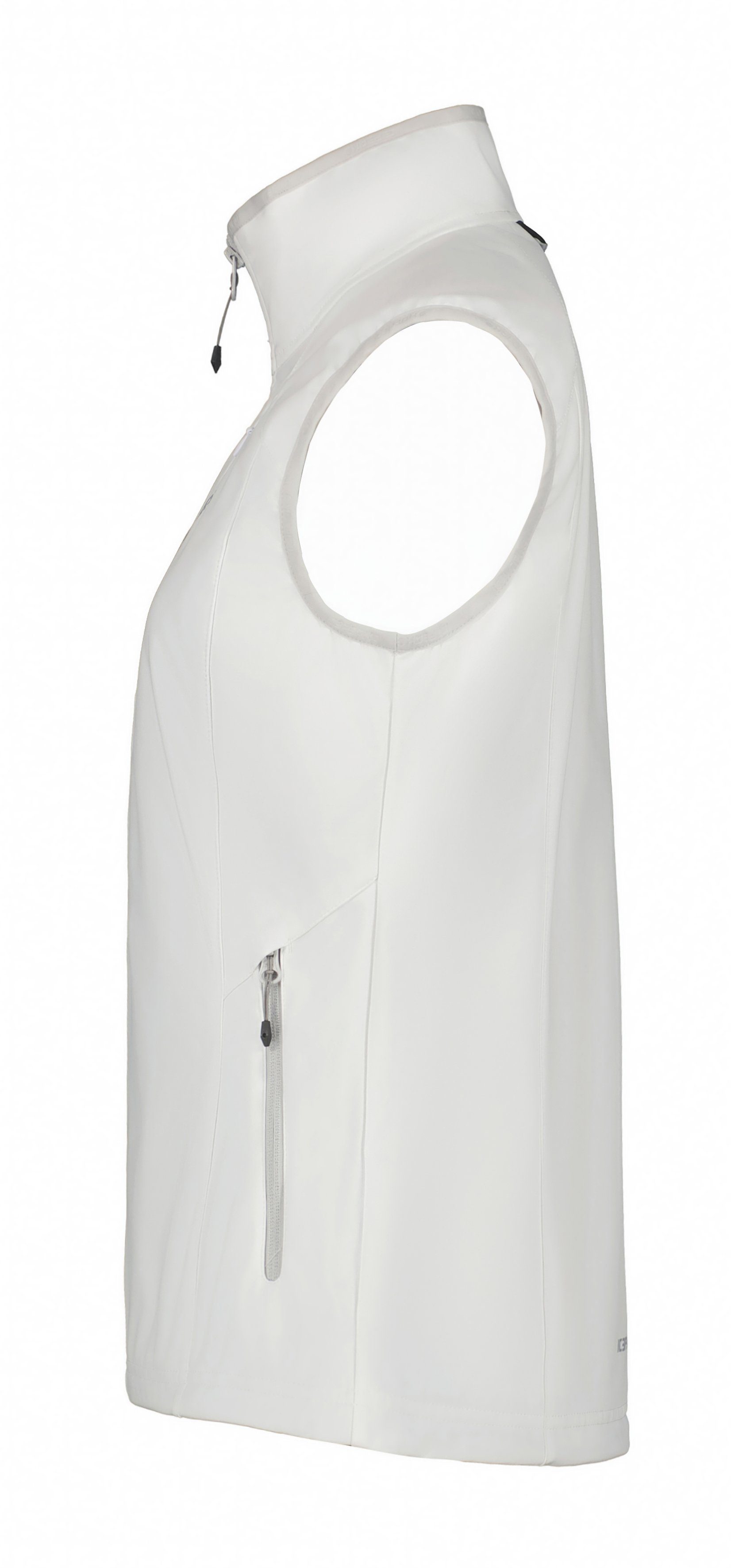 Icepeak Softshellweste D SOFTSHELLWESTE BRUSH winddichtes und atmungsaktives Material, mit Reißverschlusstaschen