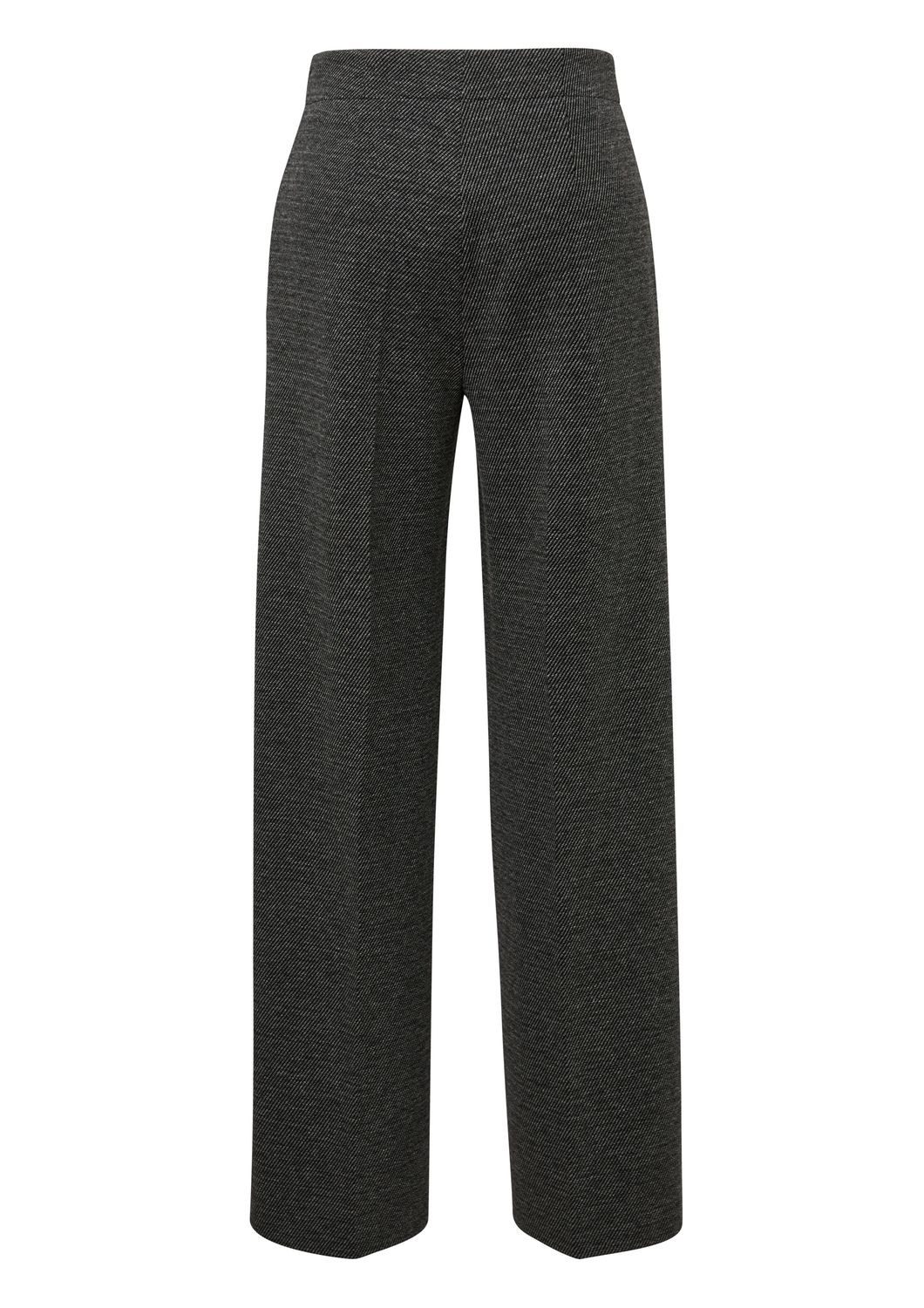 s.Oliver BLACK LABEL Stoffhose Black Label (1-tlg) Stoffhose, Wide Leg, High Rise