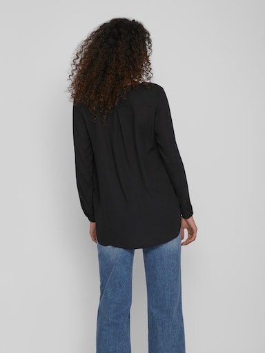 VILUCY Blusenshirt L/S Vila Black SHIRT - NOOS