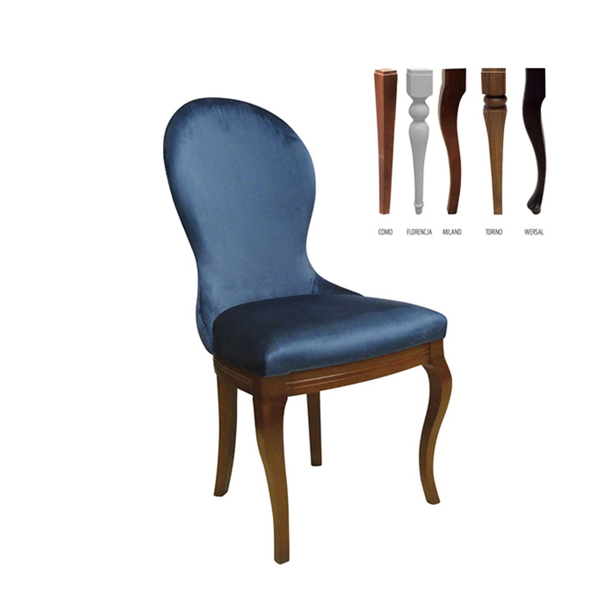 JVmoebel Stuhl, Esszimmerstuhl Biedermeier TO-U3 Klassische Stühle Vintage Stuhl Design Royal