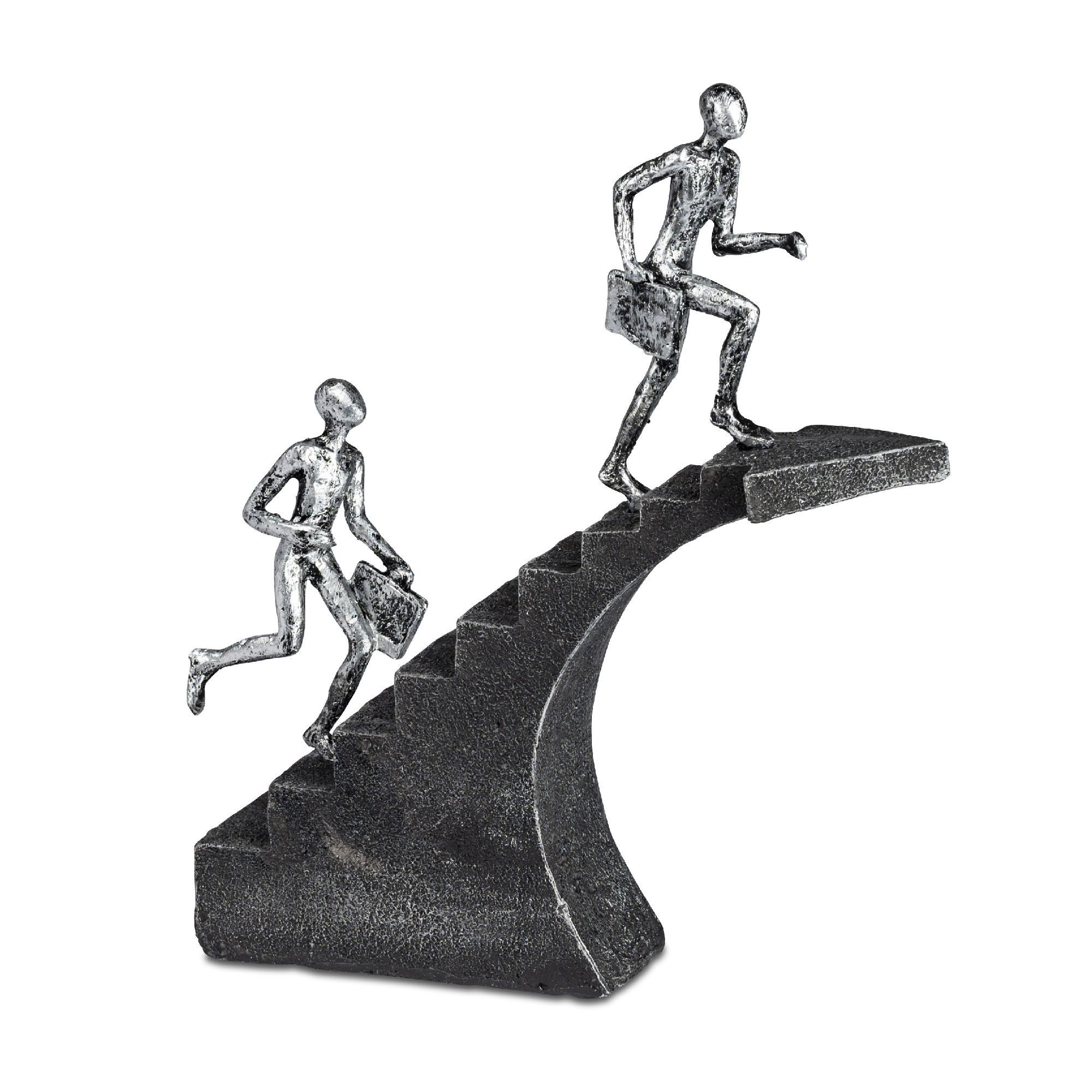 formano Skulptur, Farbe: Schwarz, Motiv: Treppensteigen