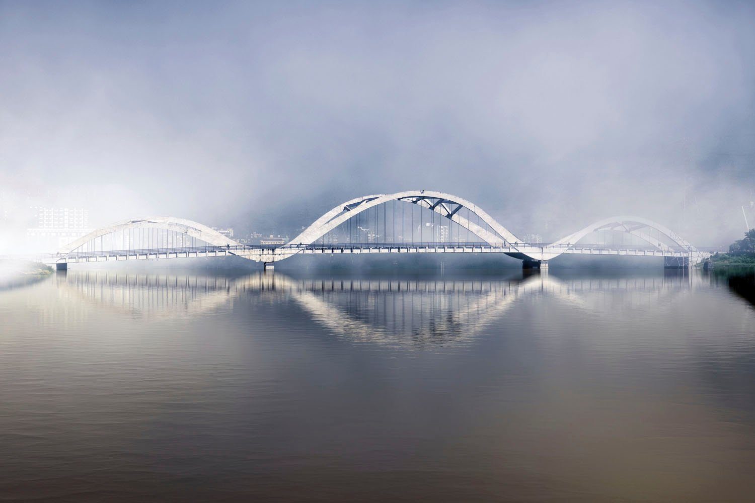 Acrylglasbild Brücke queence