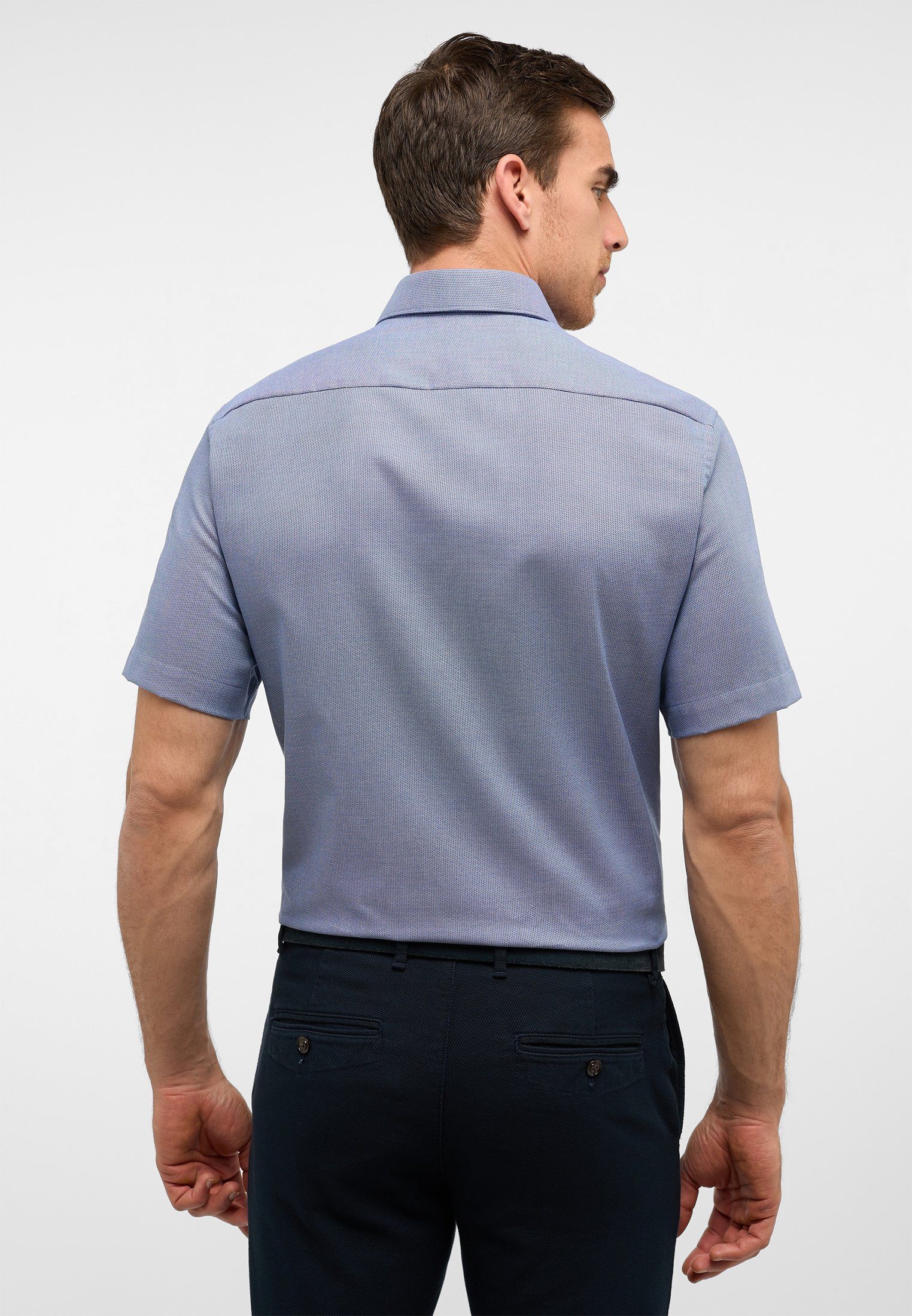 Eterna Kurzarmhemd MODERN FIT NON IRON (bügelfrei) günstig online kaufen