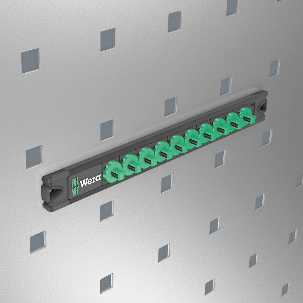 Wera Werkzeughalter 9600 Nuss-Magnetleiste Twist-to-lock 1/4″ 05136420001