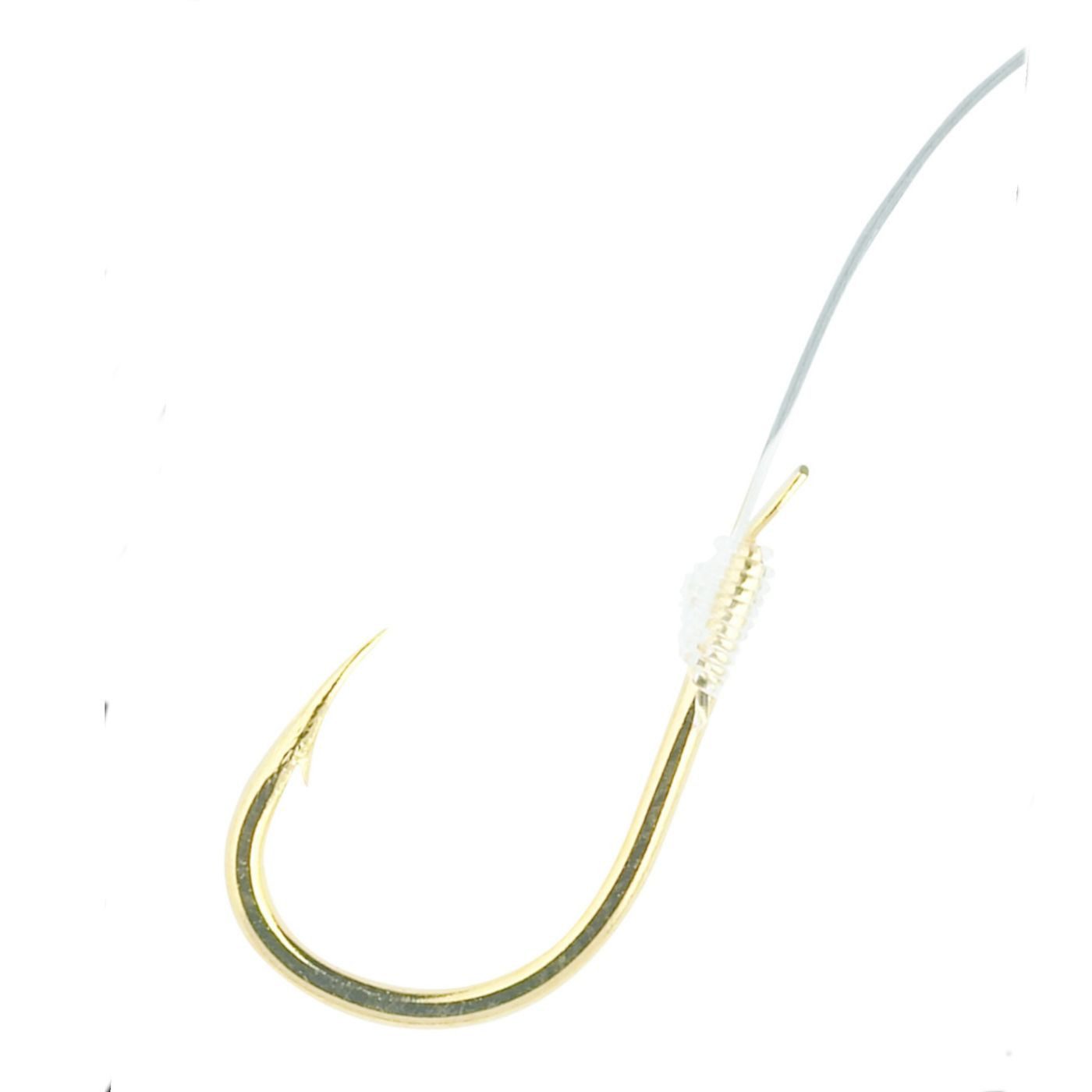 Karpfenhaken Balzer Owner Karpfen gold RL-330 70cm - gebundene Angelhaken