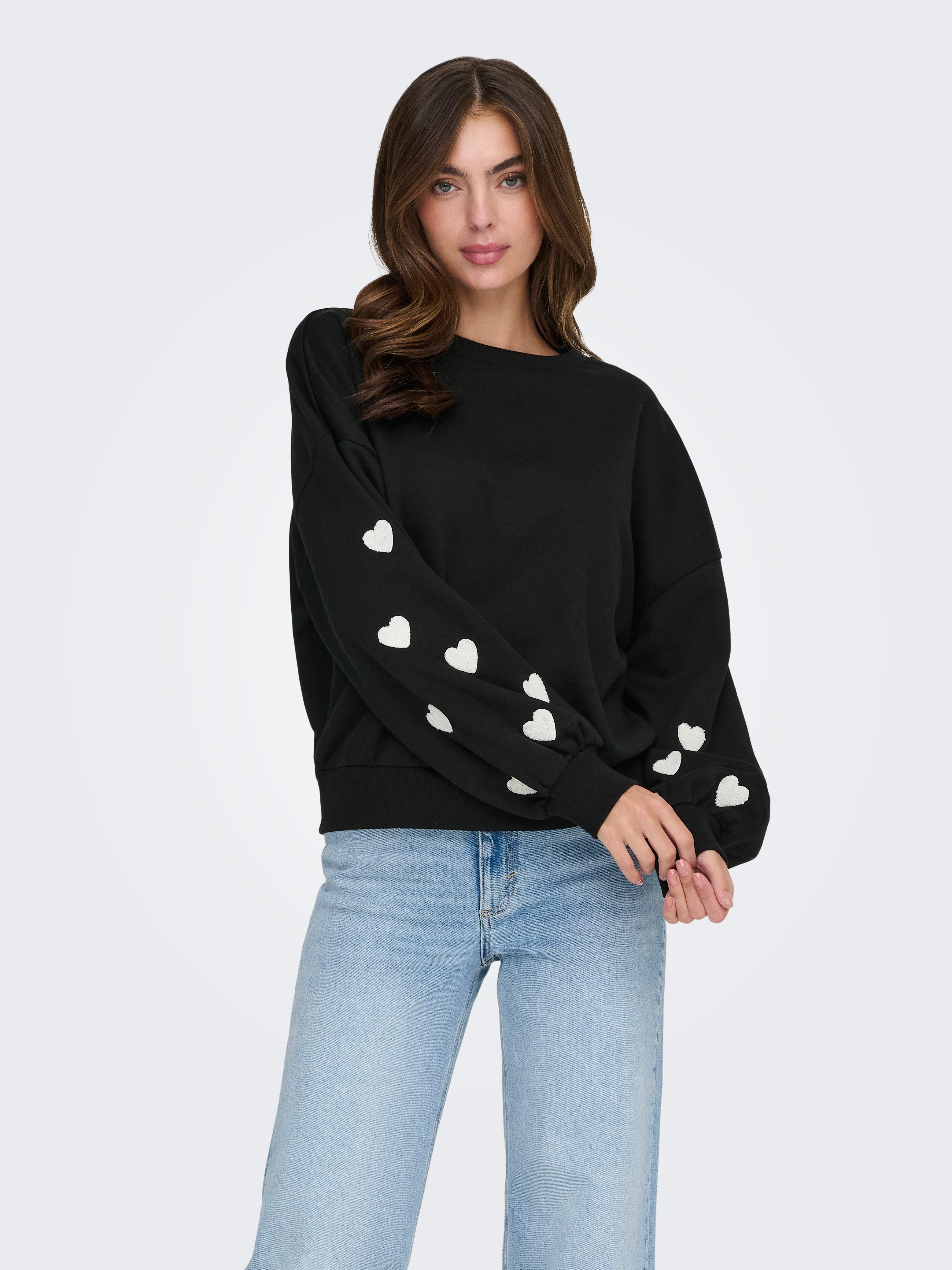 ONLY Sweatshirt ONLMACY L/S O-NECK BOX günstig online kaufen