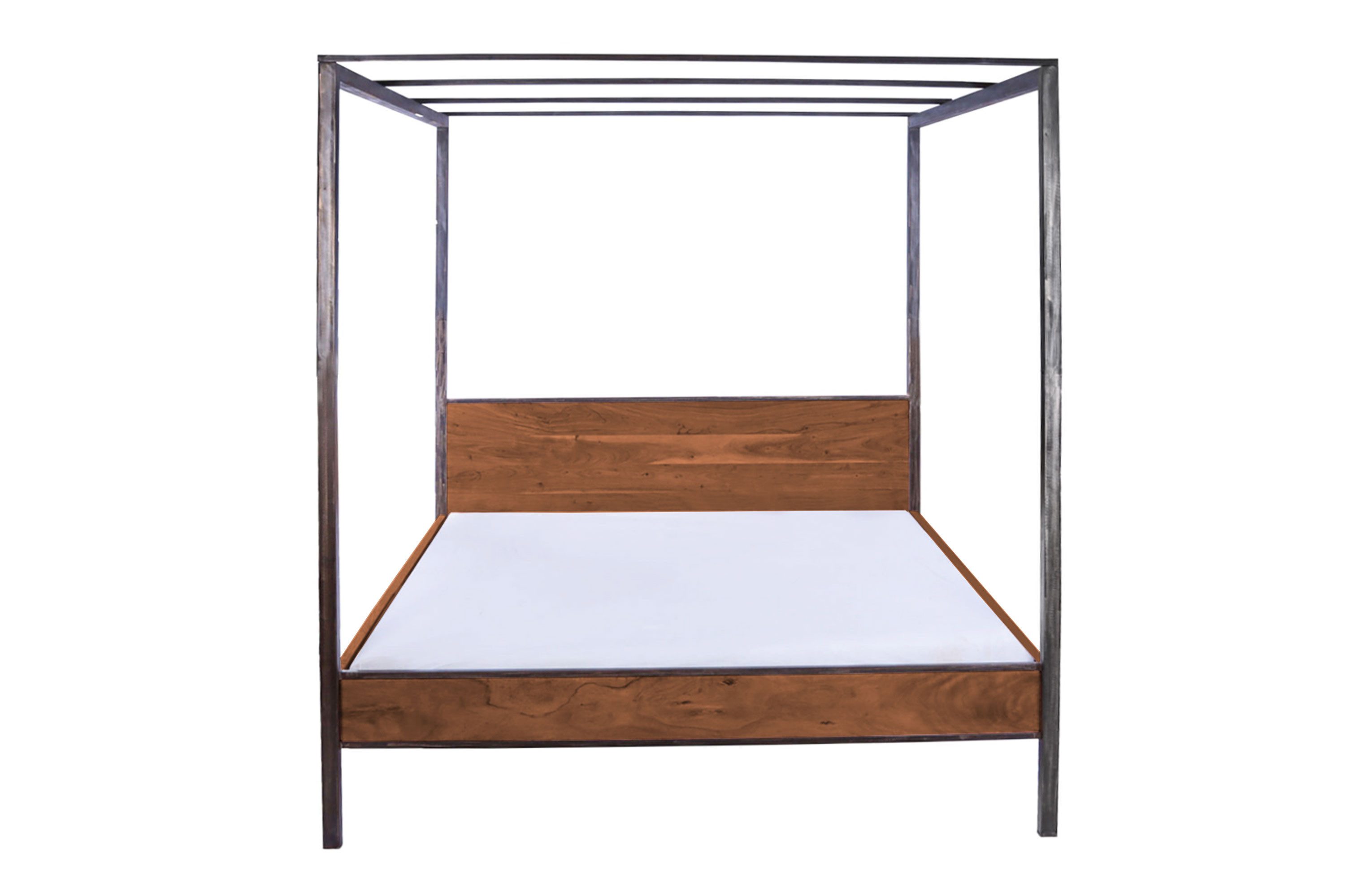 Loreno® Himmelbett Romy, massives Akazienholz, mit günstig online kaufen