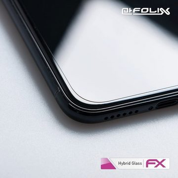 atFoliX Schutzfolie Panzerglasfolie für Apple iPhone X Front, Ultradünn und superhart
