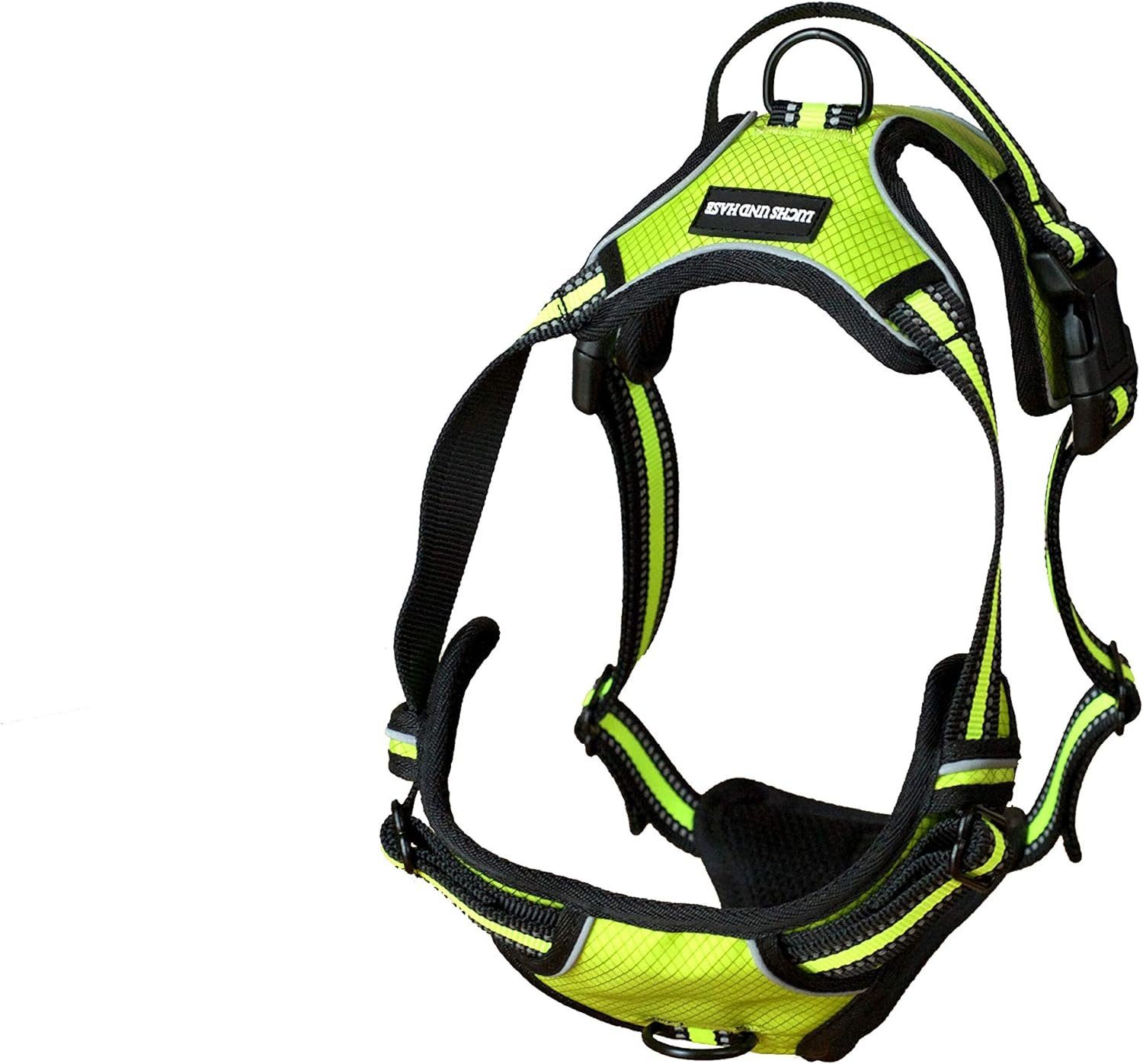 Luchs und Hase Hunde-Geschirr (XL, Gelb) günstig online kaufen