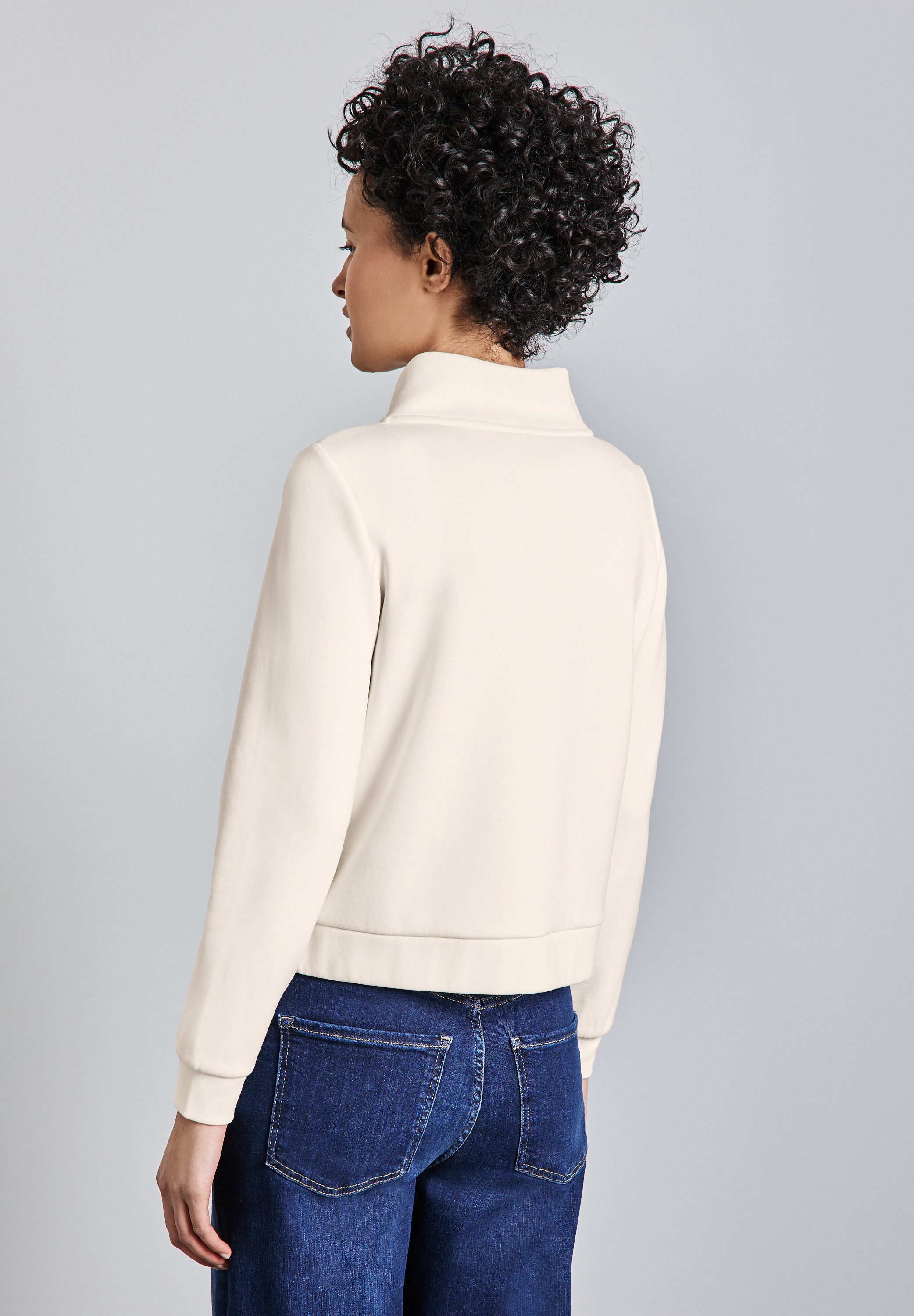 STREET ONE Cardigan mit Turtleneck