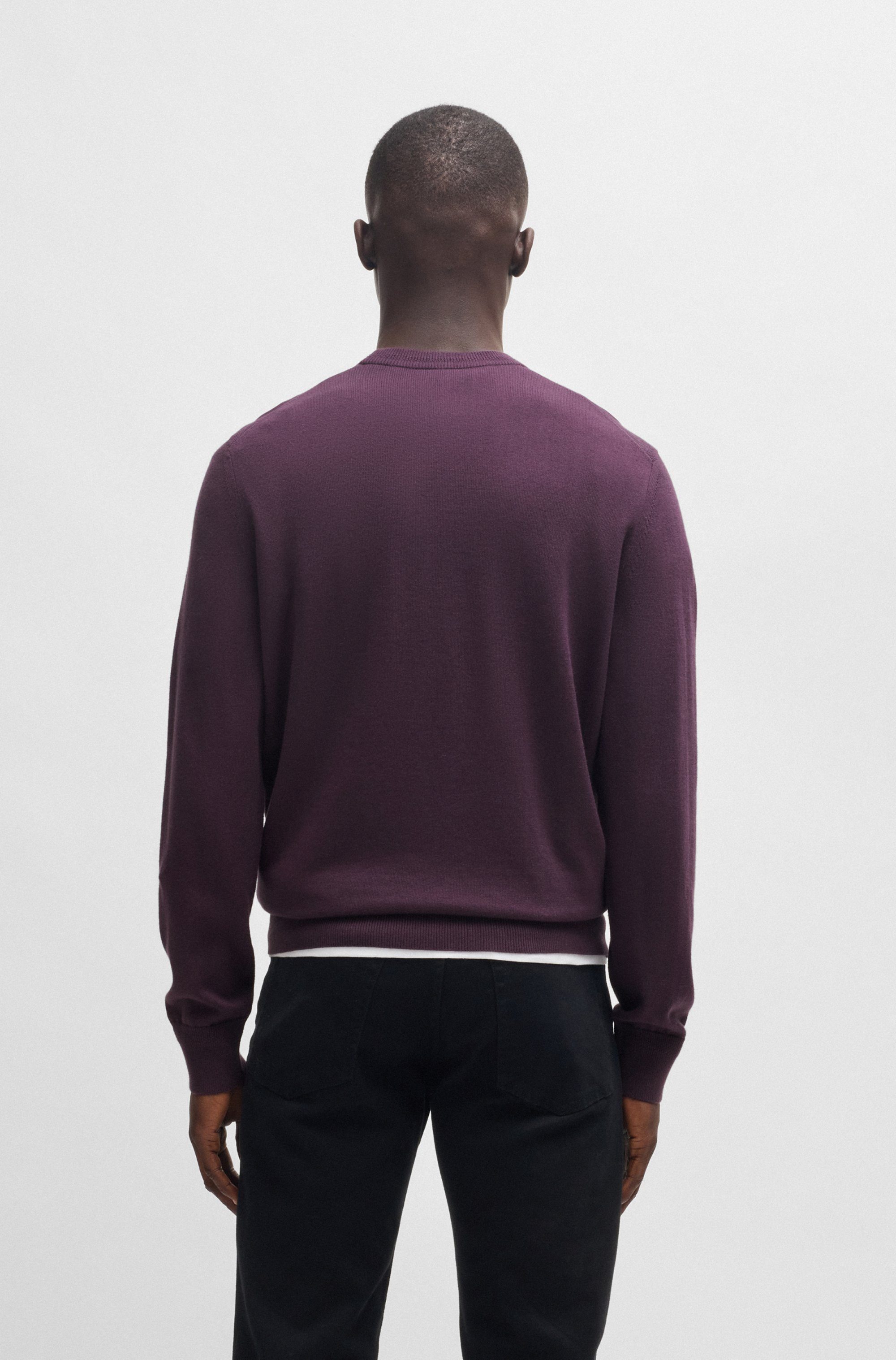 BOSS ORANGE Strickpullover Kanovano mit Rundhalsausschnitt günstig online kaufen